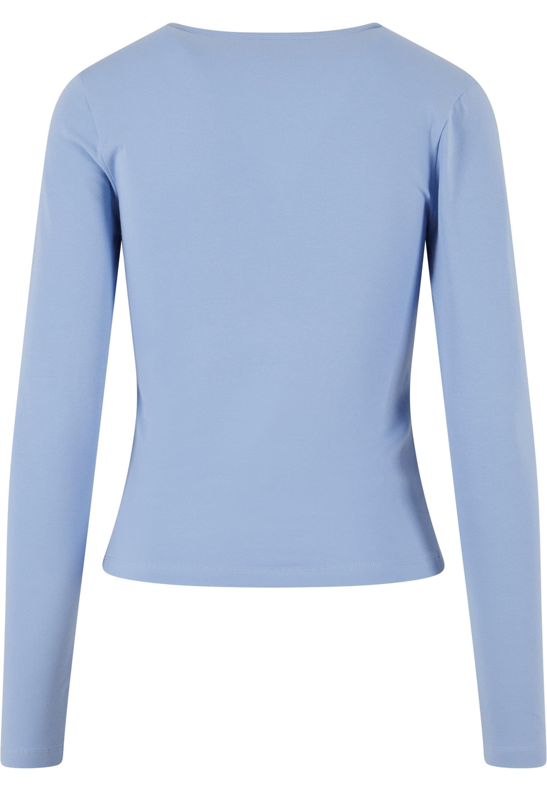 URBAN CLASSICS Longsleeve »Urban Classics Ladies Basic Super Slim Longsleeve«, (1 tlg.)
