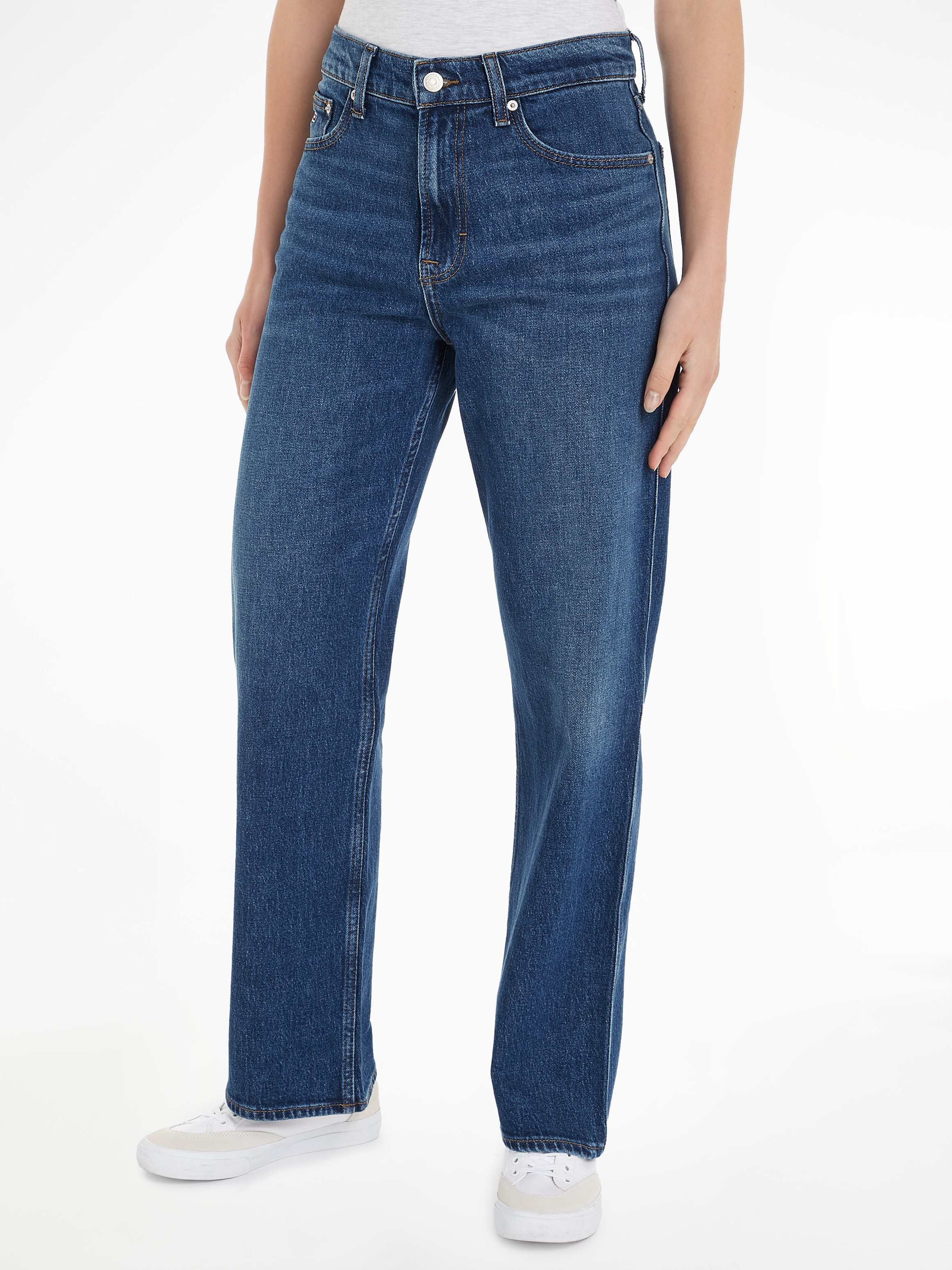 Loose-fit-Jeans »Tommy Jeans - Jeans Betsy Loose Fit Mid Rise«, (1 tlg.), mit Tommy...