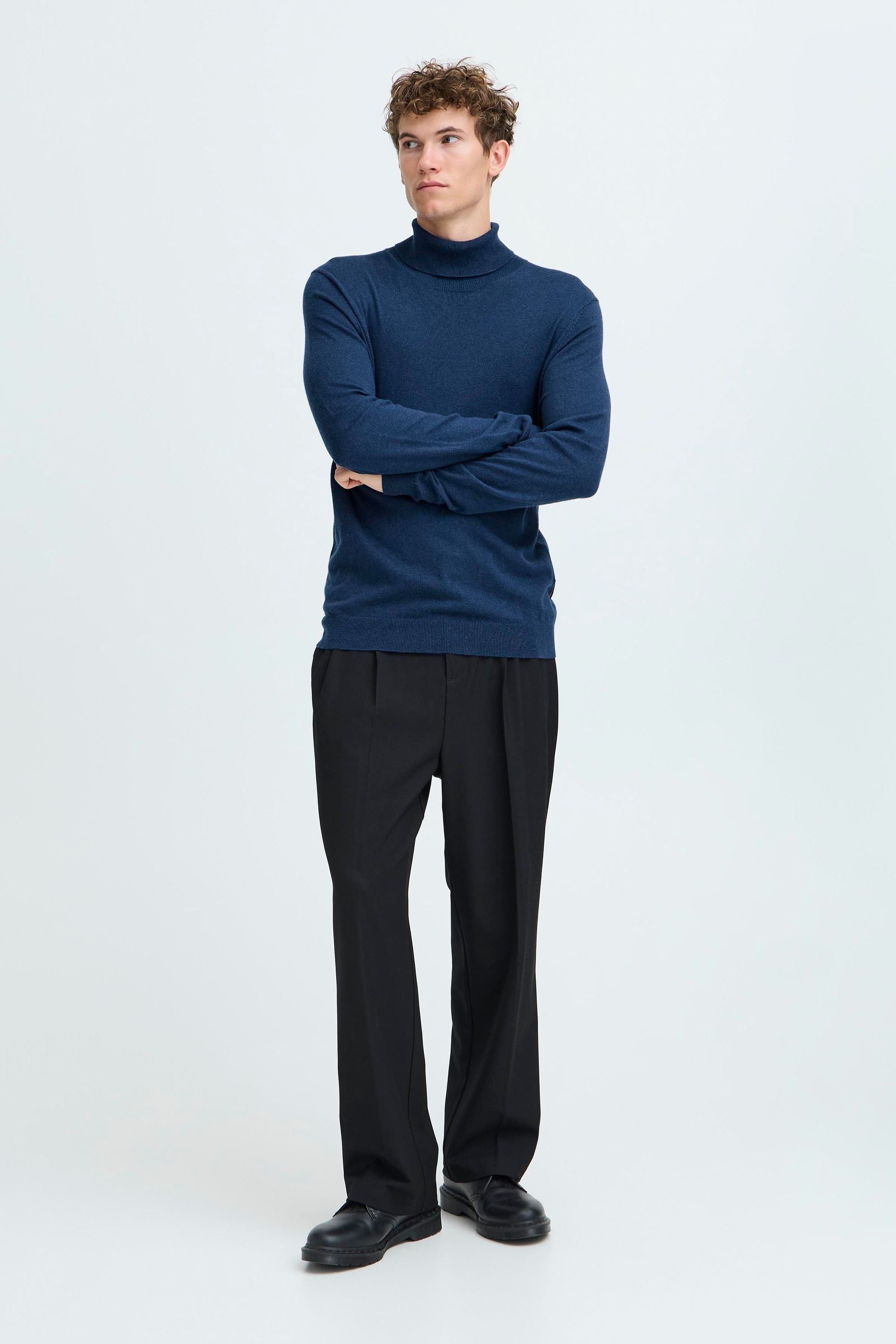 Casual Friday Rollkragenpullover "Rollkragenpullover CFEDIN" günstig online kaufen