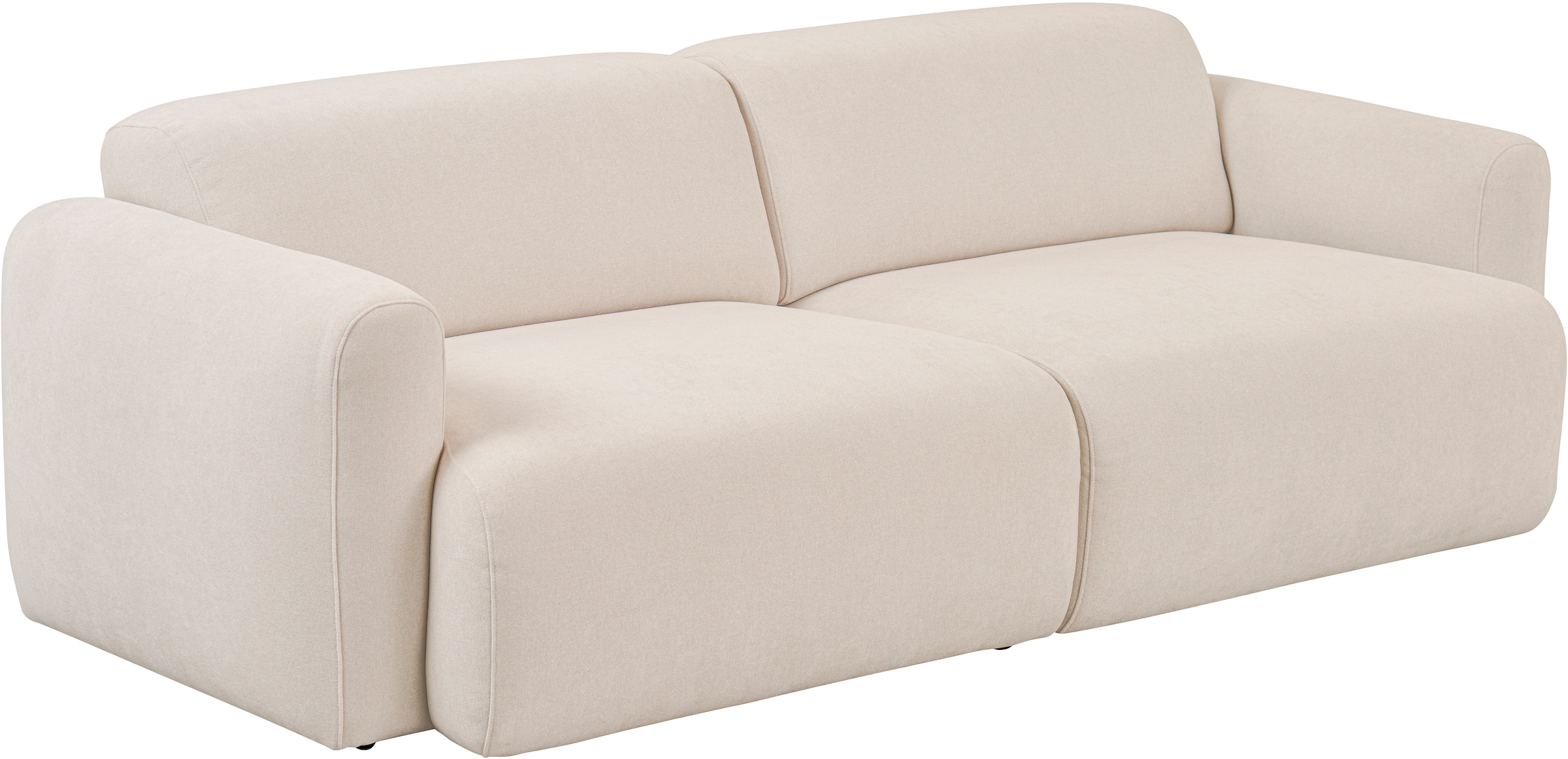 andas 3-Sitzer »Myrland«, Breite 230 cm, Chenille, Easy Clean Stoff, mit Kaltschaum