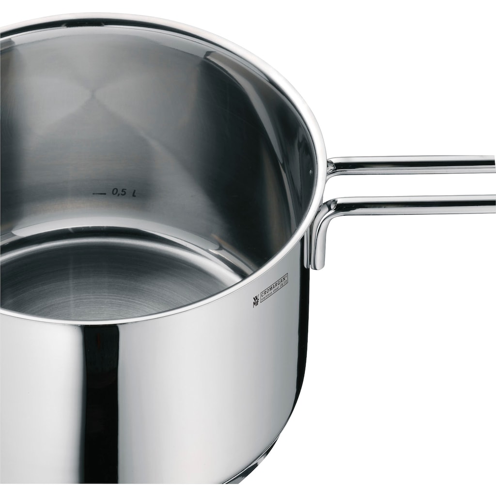 WMF Simmertopf, Cromargan® Edelstahl Rostfrei 18/10, Ø 18 cm, mit Temperaturanzeige, Induktion