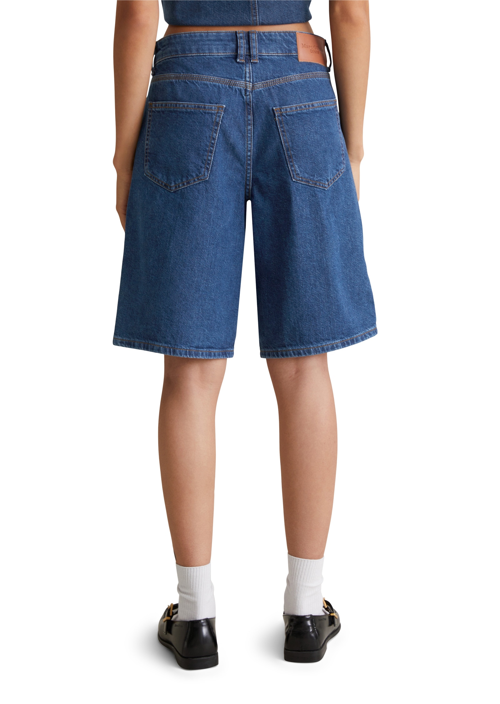 Marc O'Polo DENIM Shorts »aus Rigid Denim ohne Elasthan«