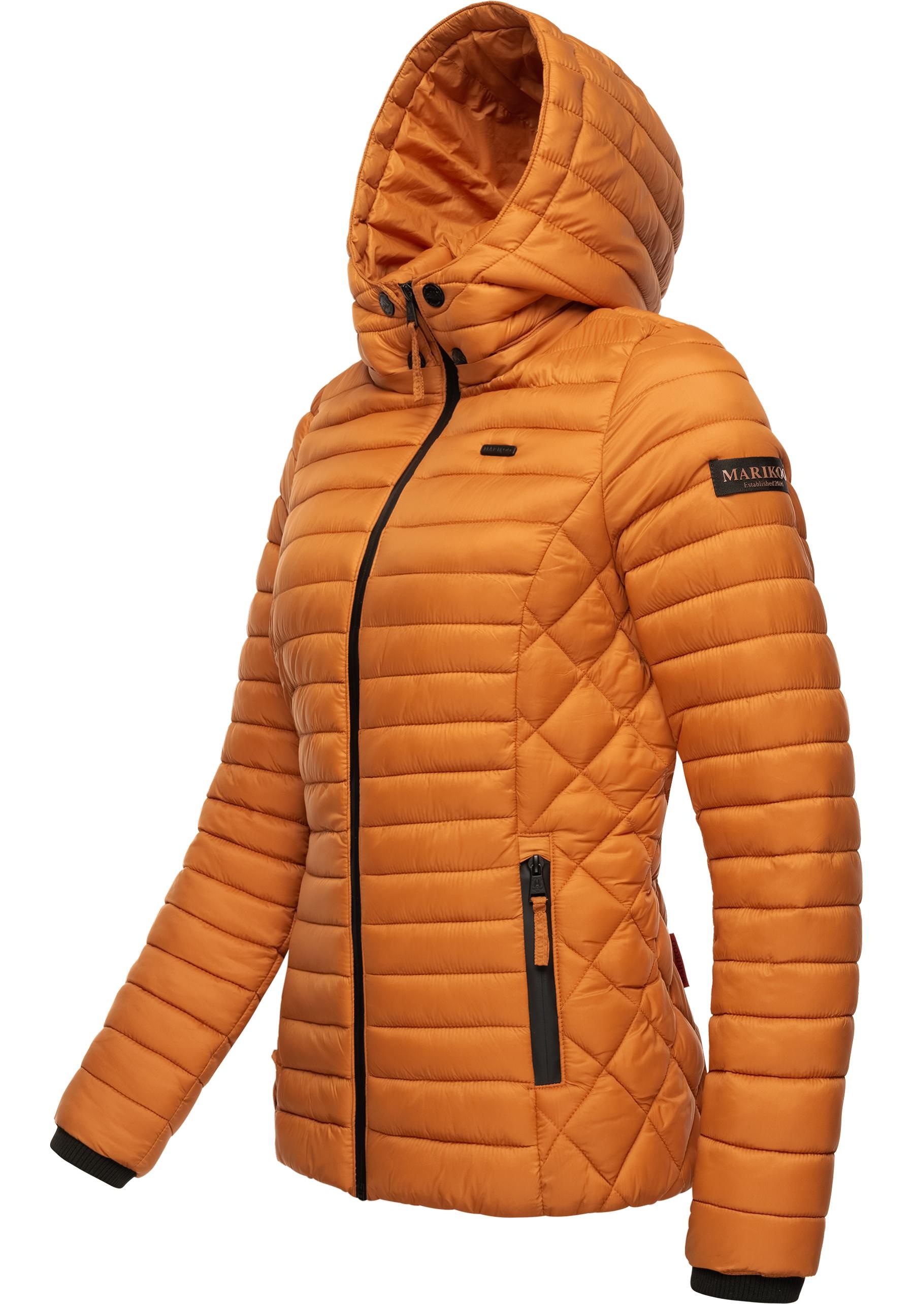 Marikoo Steppjacke "Samtpfote" mit Kapuze ultraleichte Übergangsjacke mit K günstig online kaufen