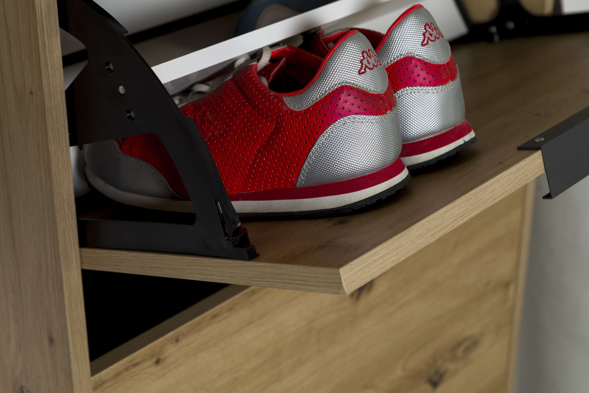 Composad Schuhschrank »Espresso,Schuhschrank, Schuhkipper, mit Klappen«, (1 St.), mit 3 Klappen, Doppelschuhtrommel