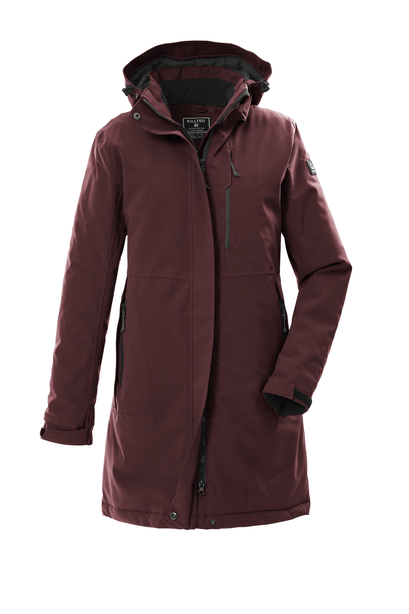 Killtec Funktionsparka »KOW 220 WMN PRK« mit Kapuze winddicht, wasserdicht, mit verschweißten Nähten, atmungsaktiv