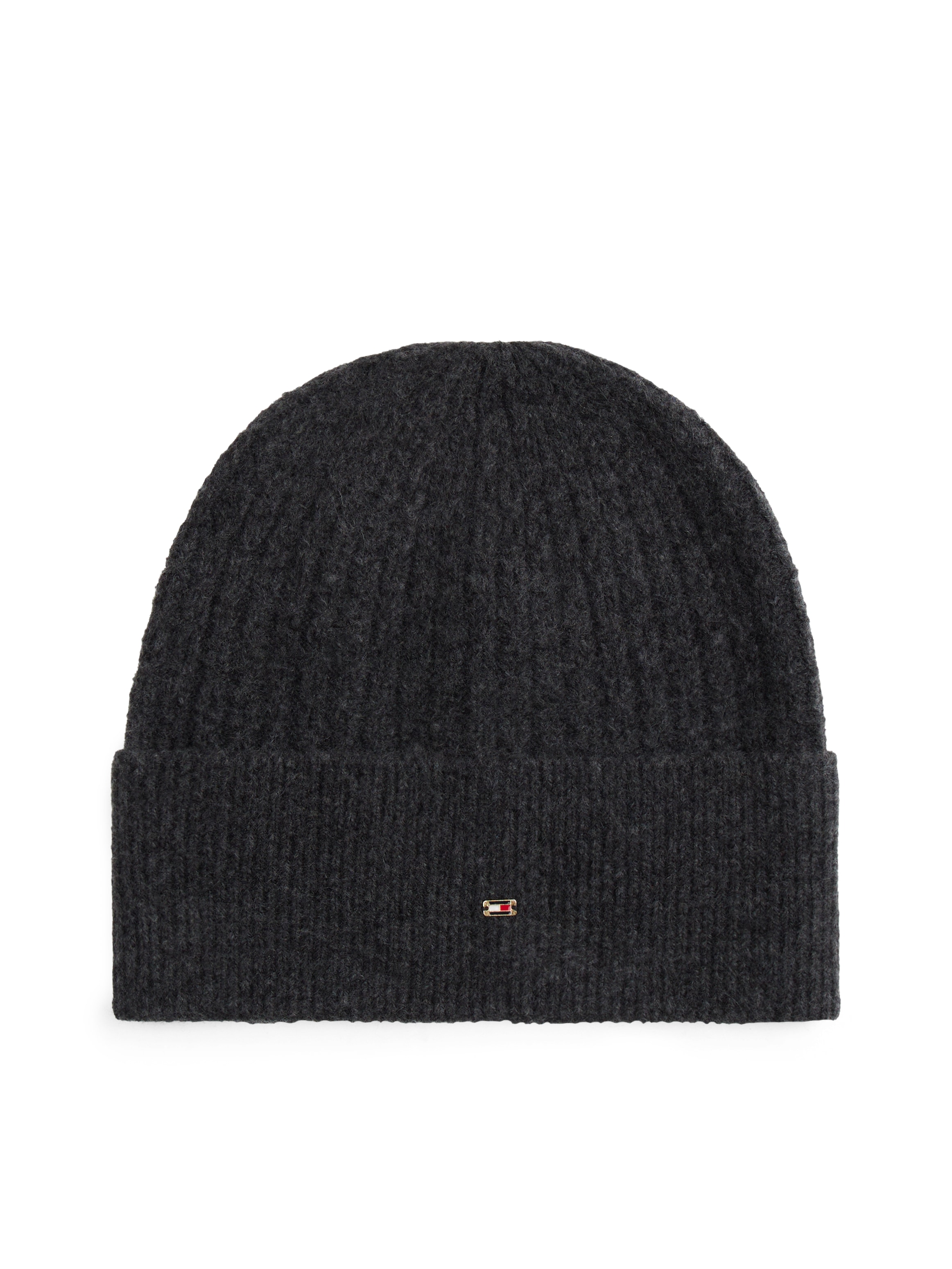 Tommy Hilfiger Beanie "TH CABLE ENAMEL FLAG BEANIE", Regular fit günstig online kaufen