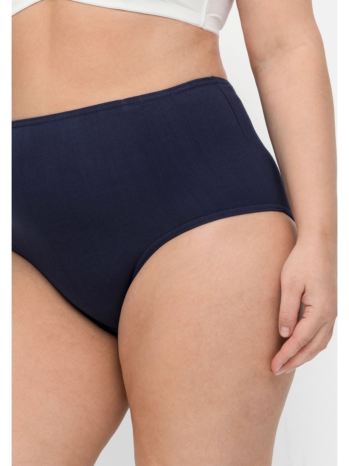 Sheego Slip »Große Größen«, (Spar-Pack), im 8er-Pack, extrahohe Leibhöhe