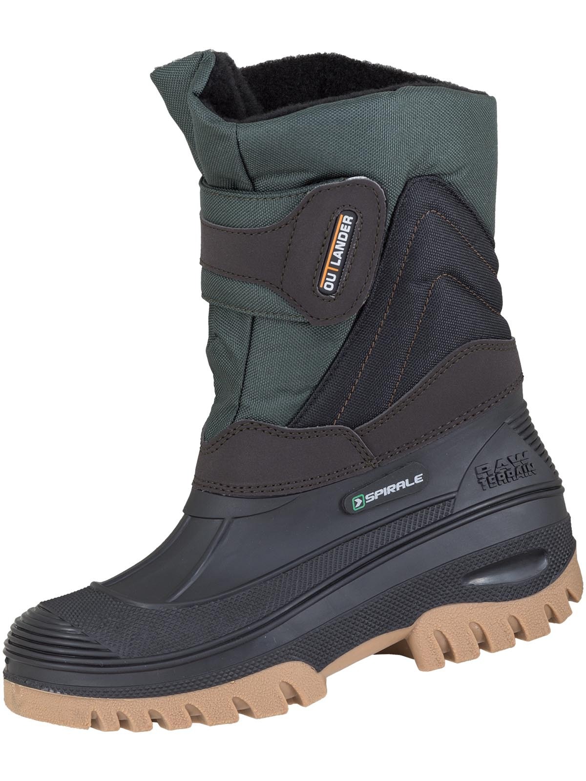 SPIRALE Winterstiefel "Winterstiefel Lander gefüttert", 39, schwarz, Schuhe