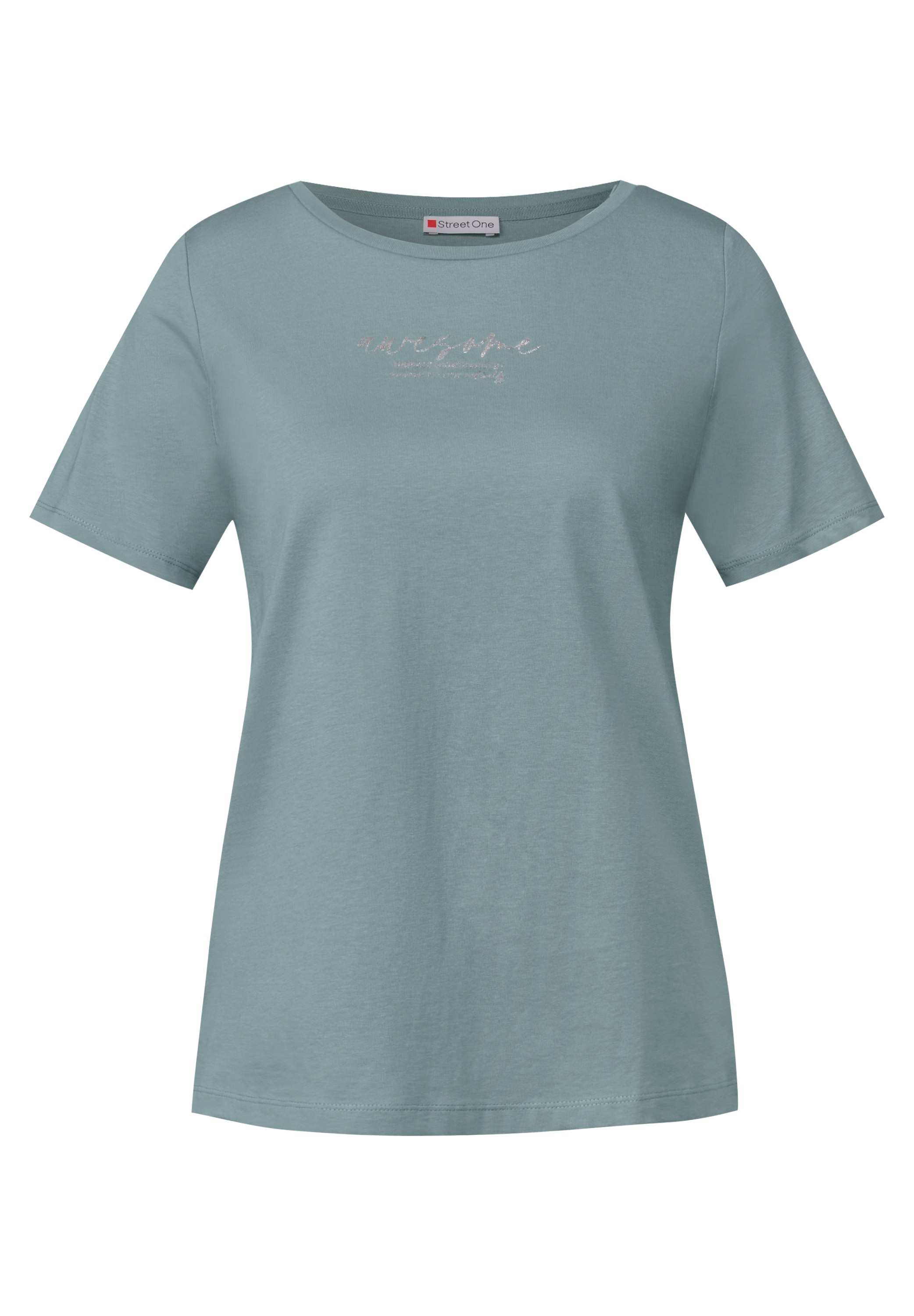 STREET ONE T-Shirt, aus reiner Baumwolle