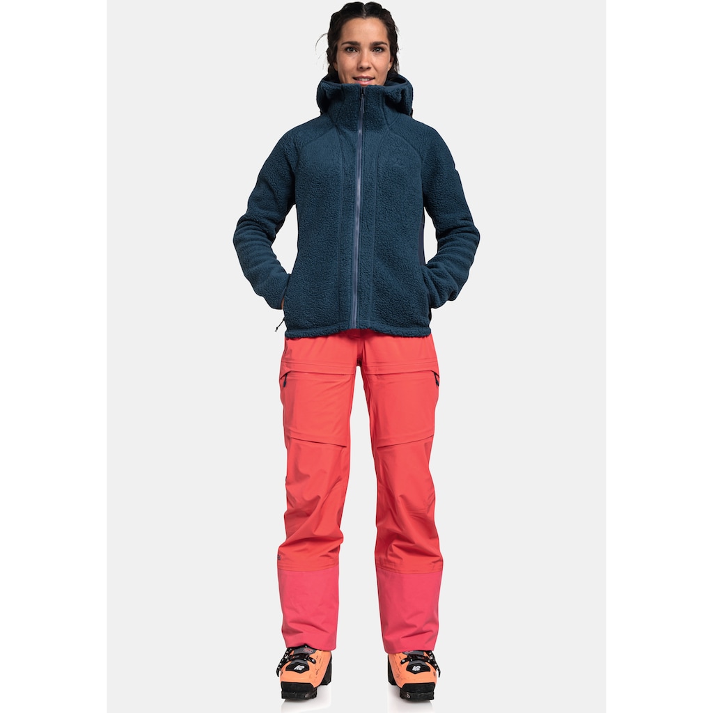 Schöffel Fleecejacke »Fleece Hoody Trifide L«, mit Kapuze