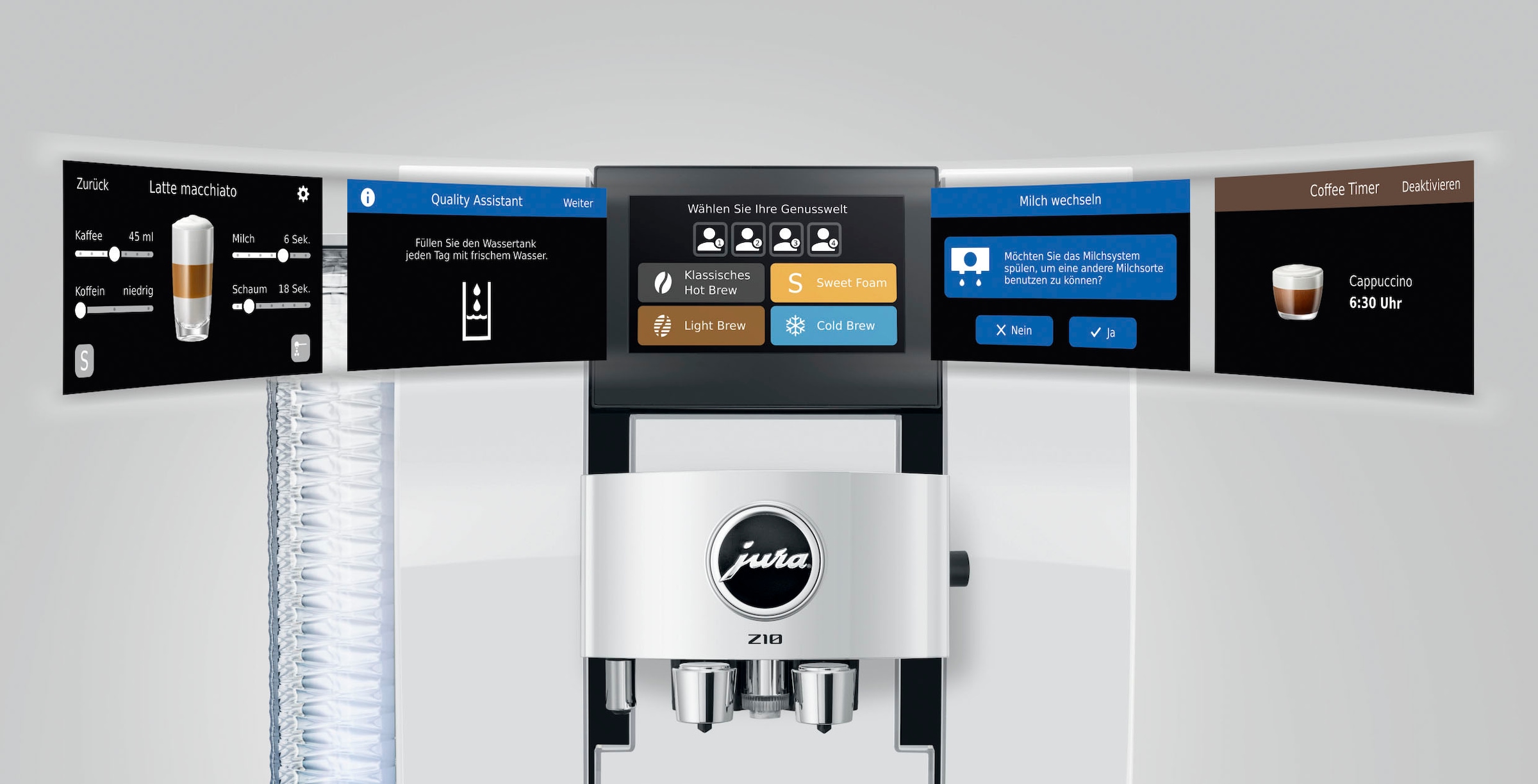 JURA Kaffeevollautomat »15619 Z10 Diamond White (EB)«