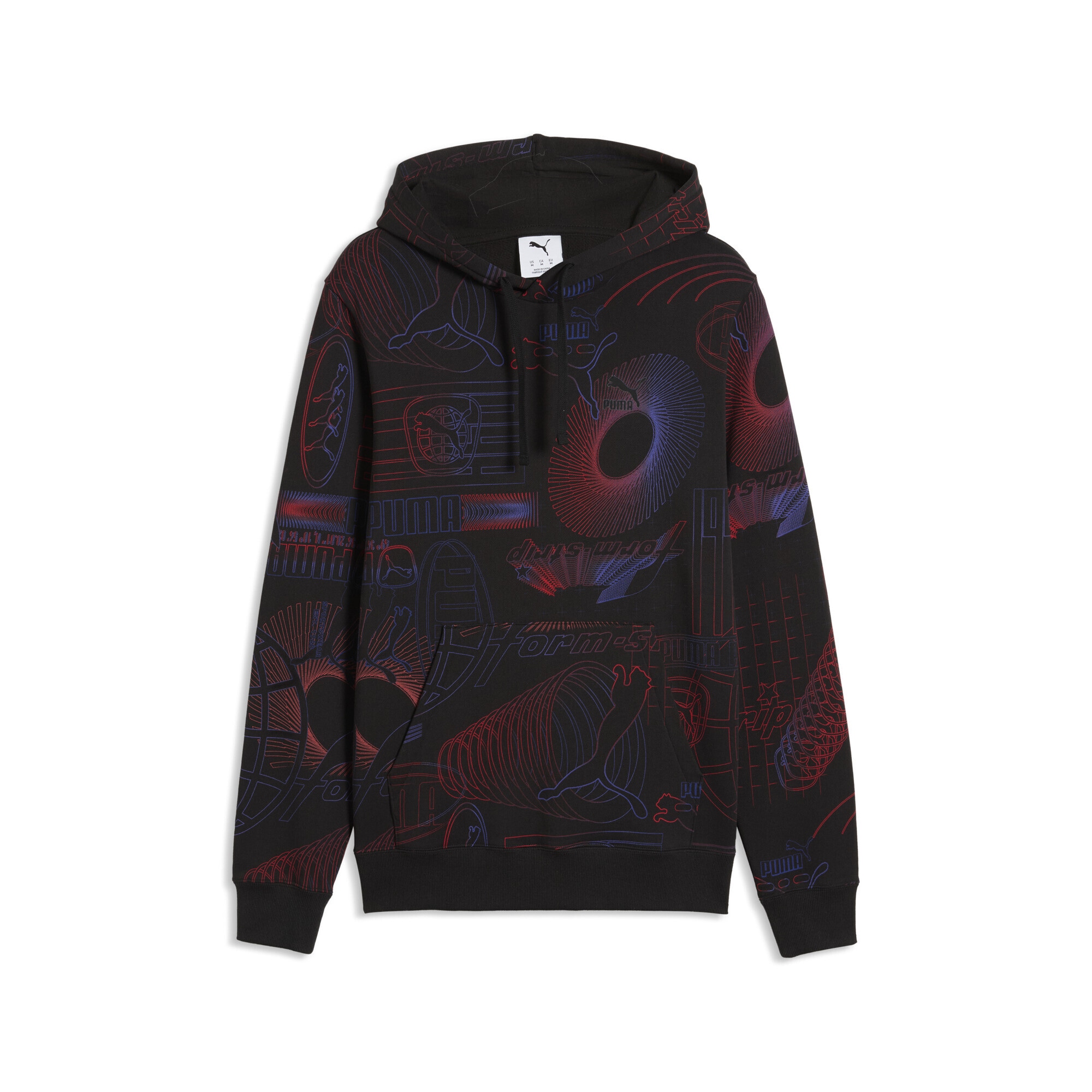 PUMA Hoodie "Essentials Printed Graphic Hoodie Herren"