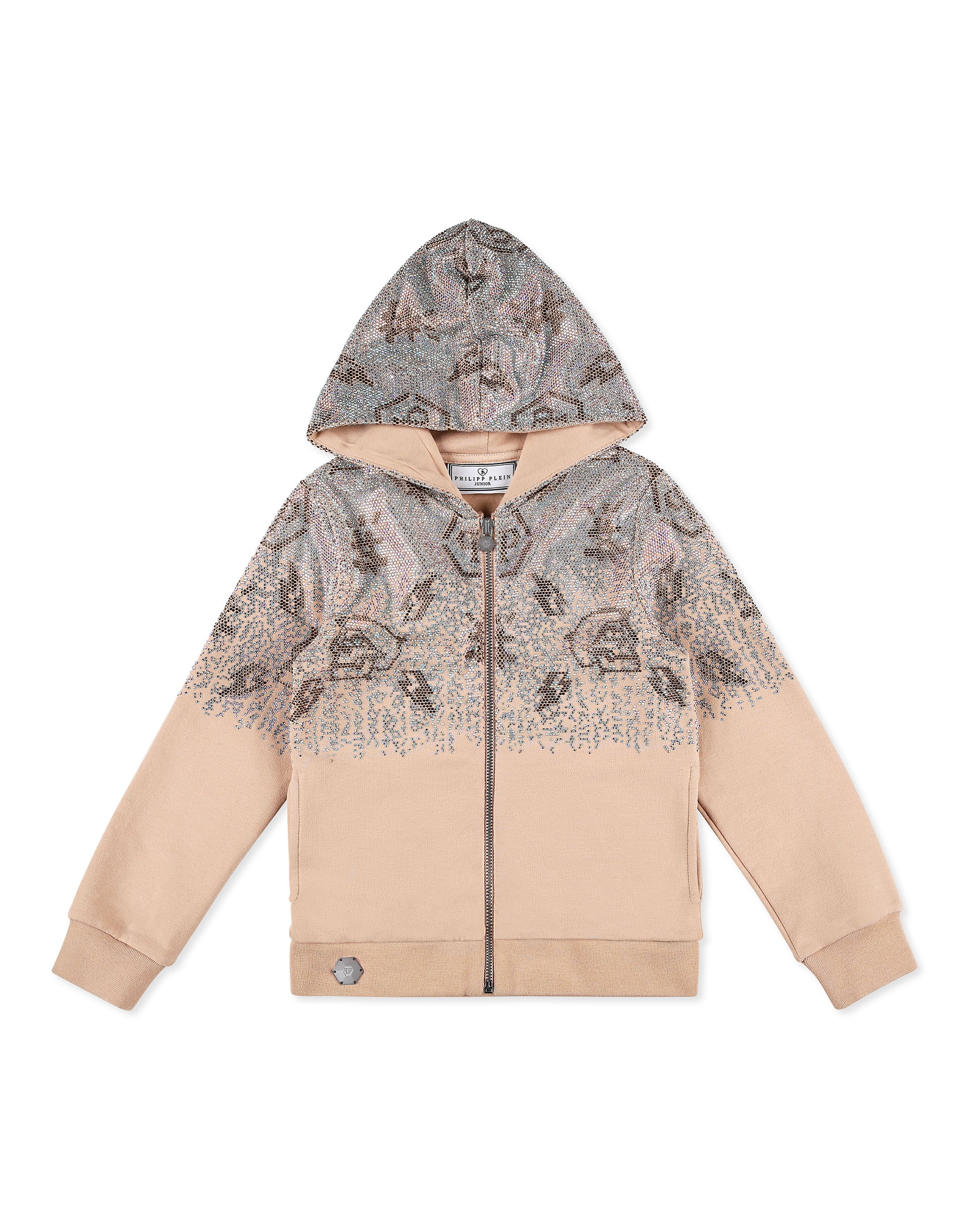PHILIPP PLEIN Kapuzensweatjacke "Monogram"