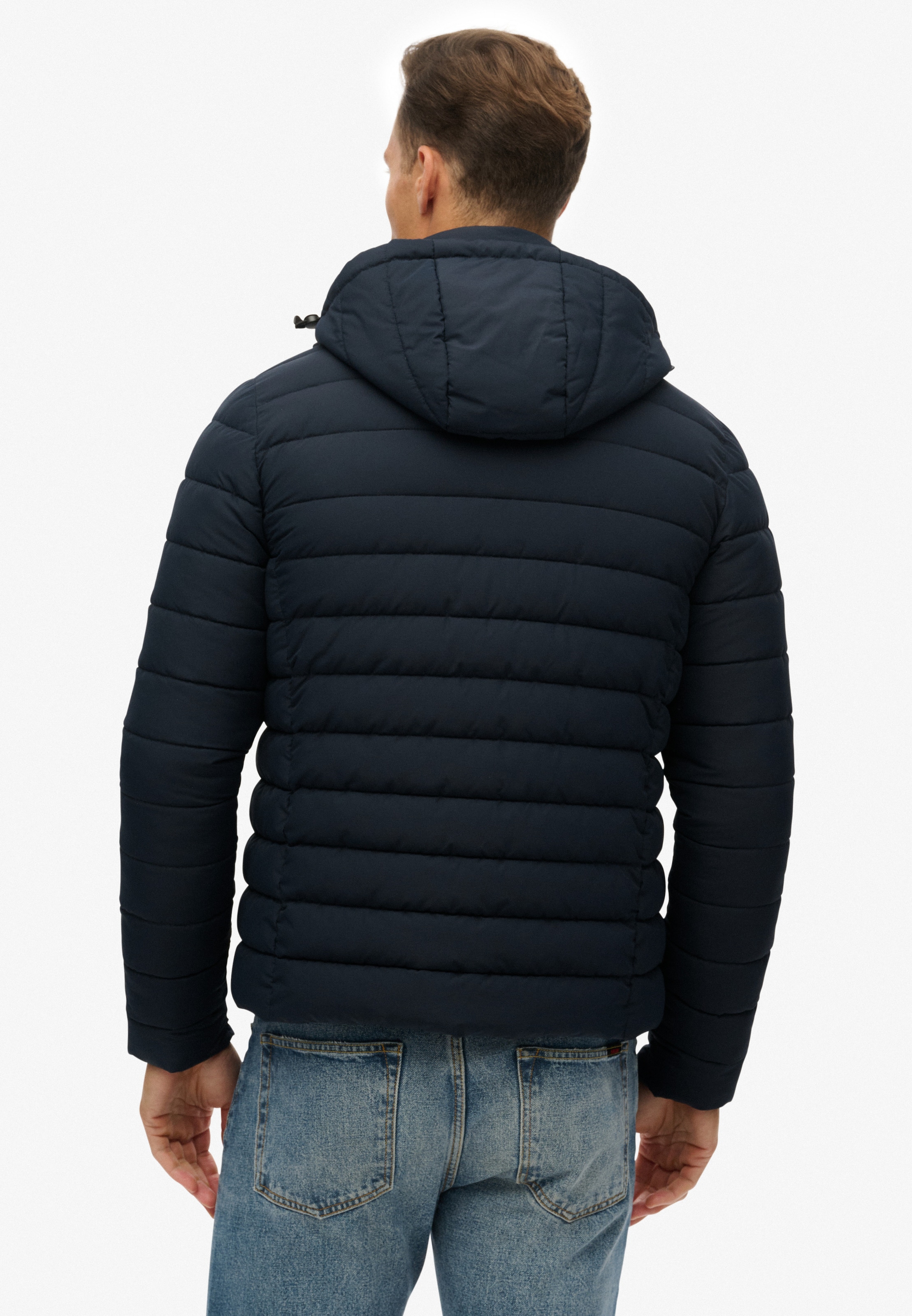 Superdry Steppjacke »HOODED FUJI JACKET« mit Kapuze Kunstfaser, regular fit