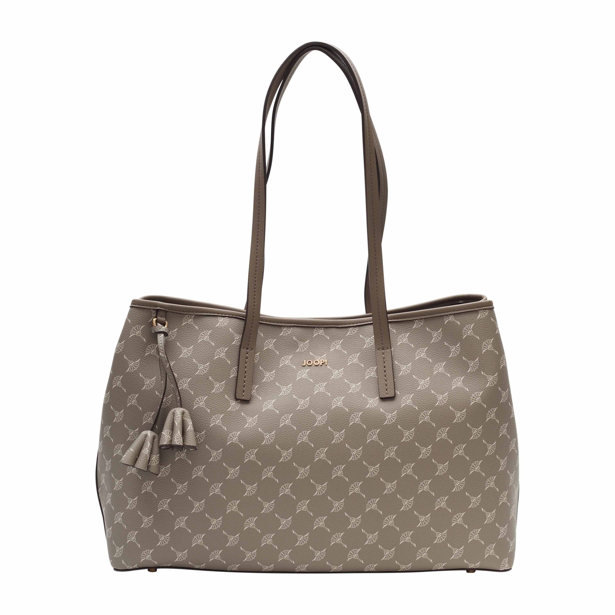 JOOP "cortina 1.0 imogen shopper lho" Damen Handtasche, Schultertasche, Umhängetasche mit modischen Quasten