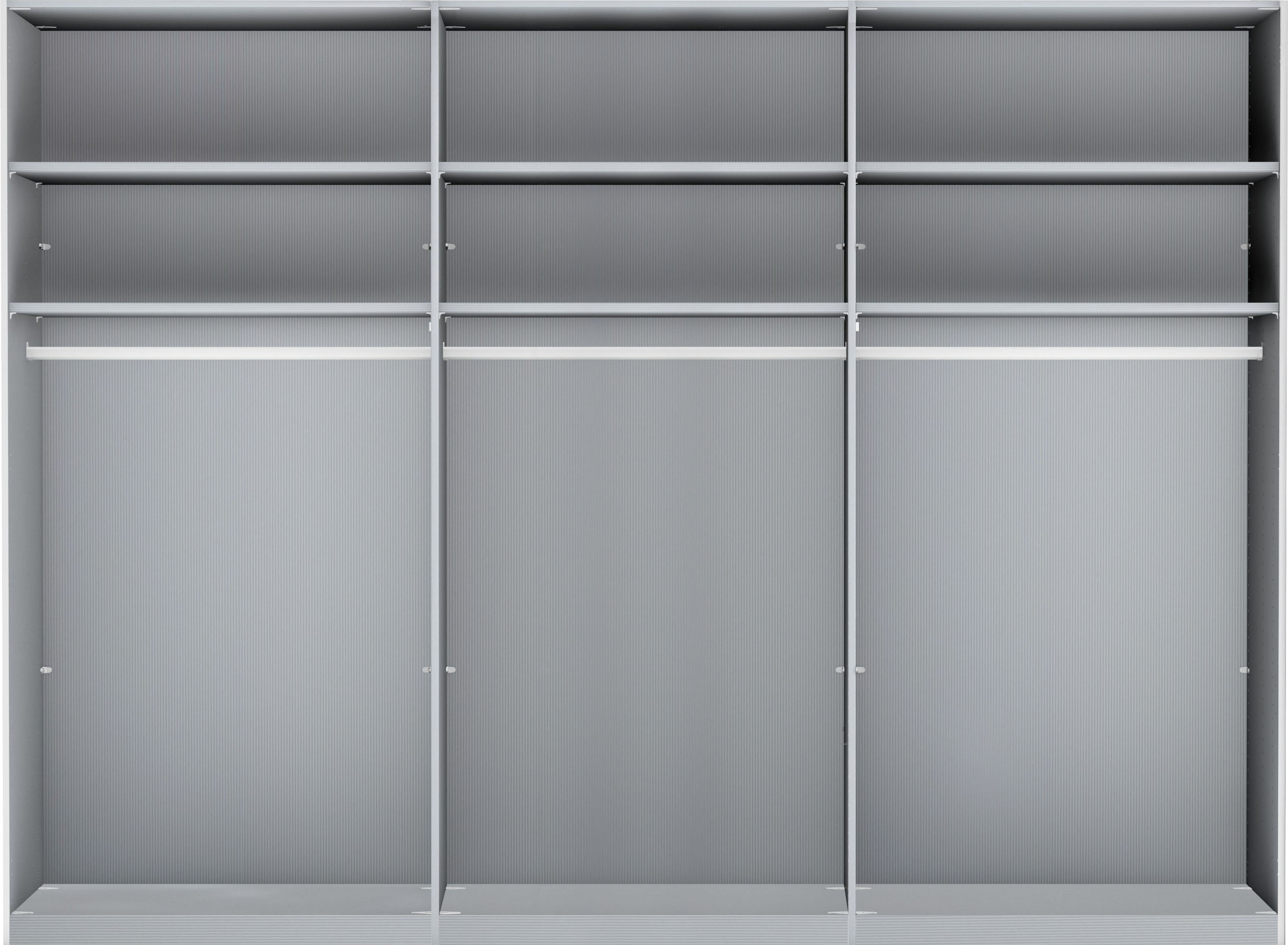 Thumbnail - WIEMANN Schwebetürenschrank "Monaco, Kleiderschrank, Schrank, Wäscheschrank, mit Schiebetüren", (2 Breiten, 2 Höhen 216/...