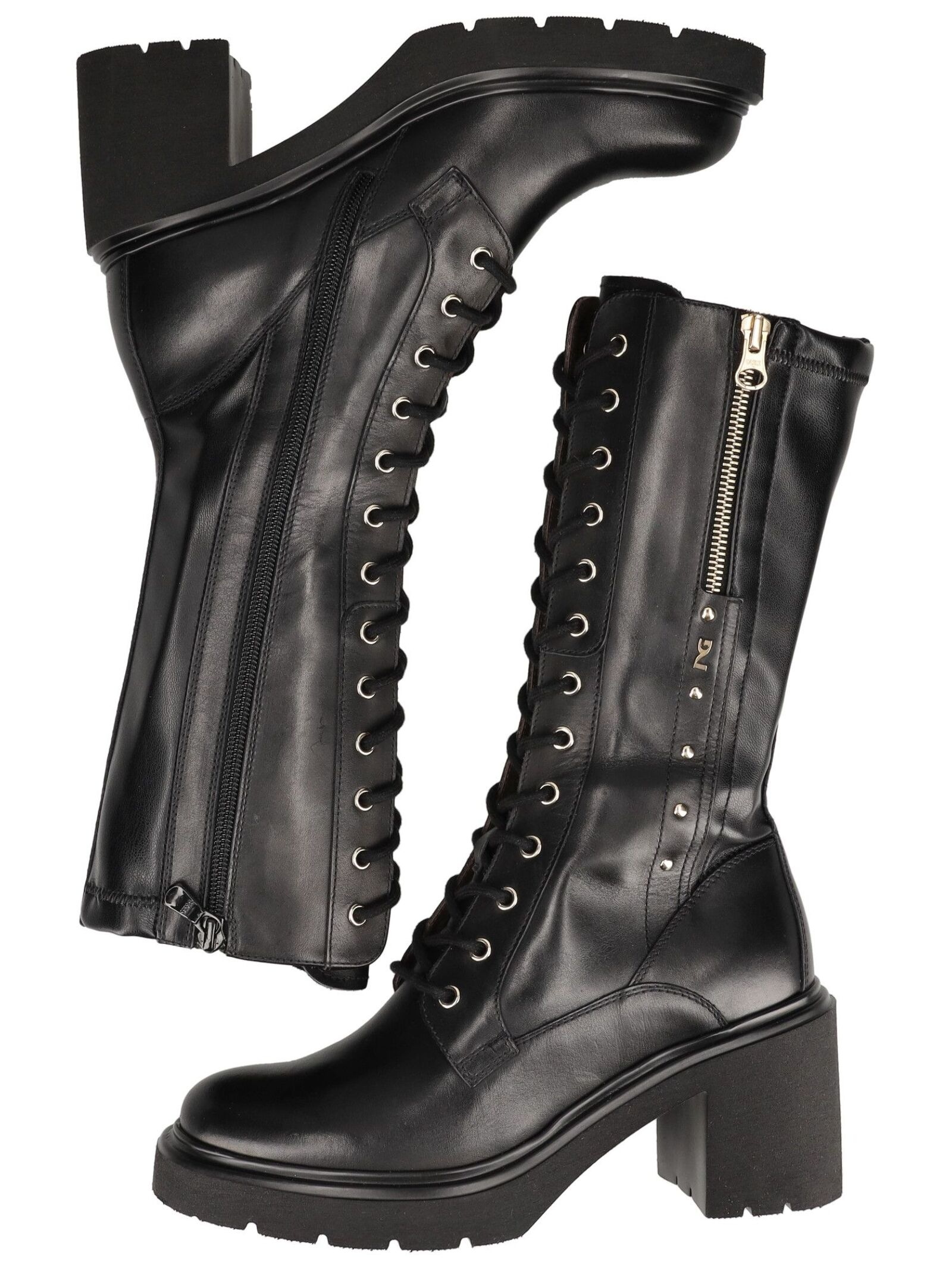 Nero Giardini High-Heel-Stiefel »Nero Giardini Stiefel Lederimitat«