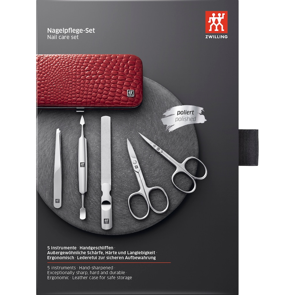 Zwilling Maniküre-Etui, (Set, 5 tlg.)