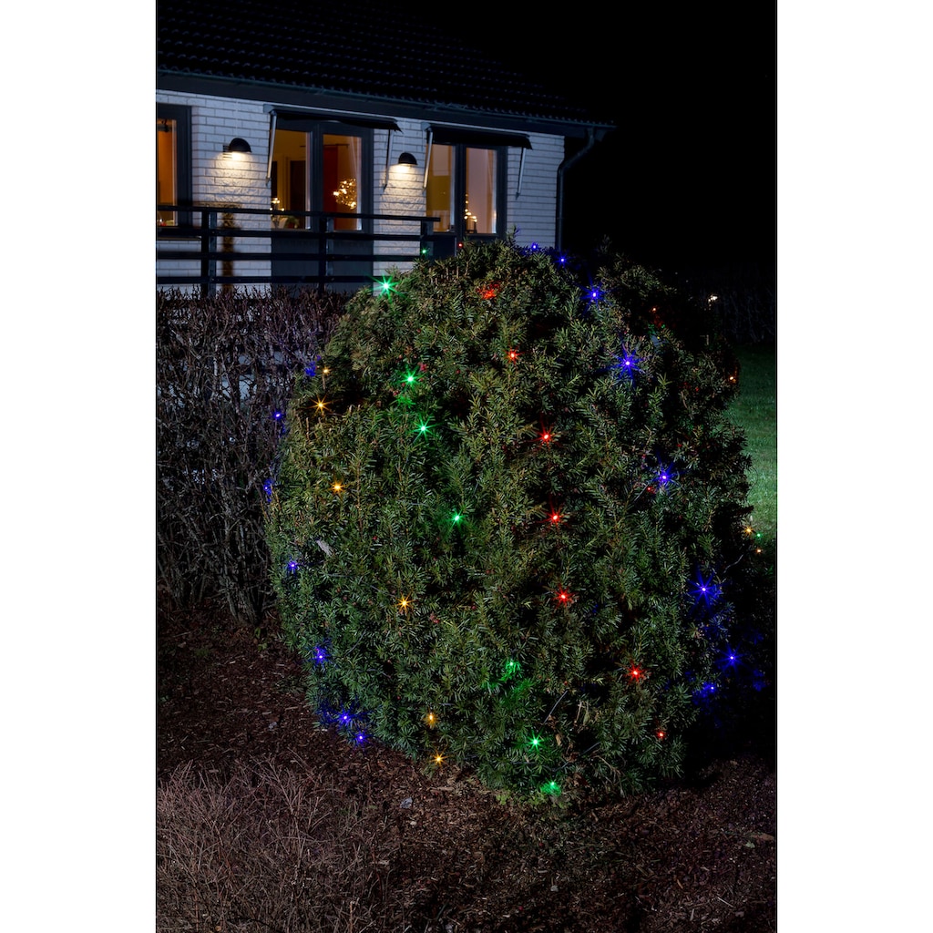 KONSTSMIDE LED-Lichternetz »Weihnachtsdeko aussen«, 64 St.-flammig