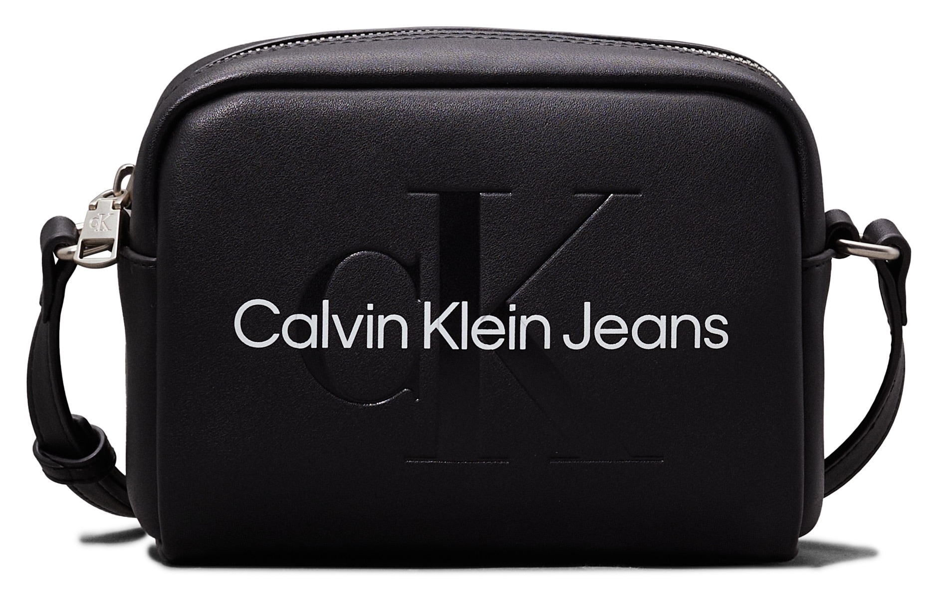 Calvin Klein Jeans Umhängetasche "SCULPTED CAMERA BAG18 MONO", Citbag Crossbodybag Logoprint Handtasche kleine Tasche Mi