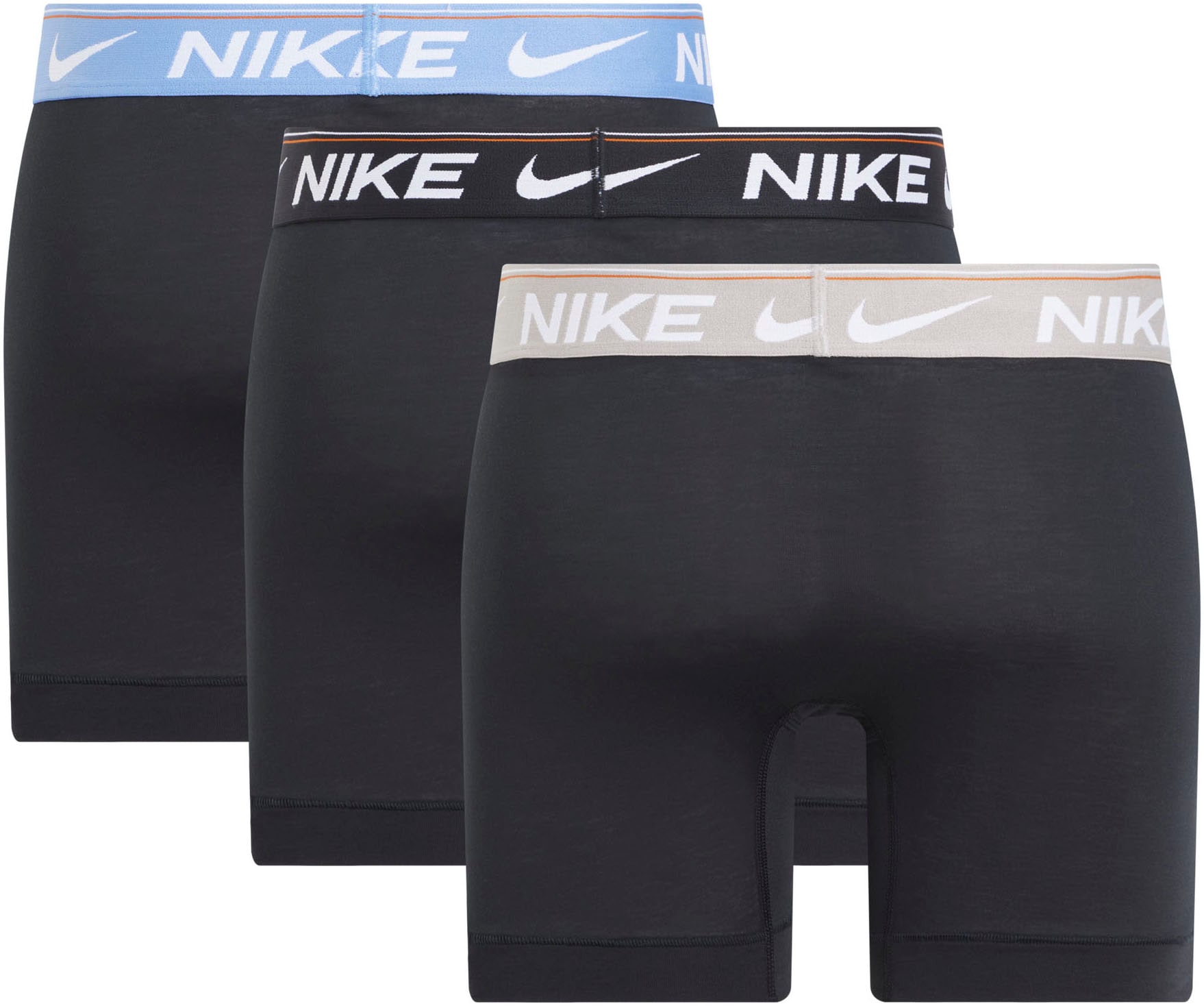 NIKE Underwear Boxer "BOXER BRIEF 3PK", (Packung, 3 St., 3er), mit Markenla günstig online kaufen