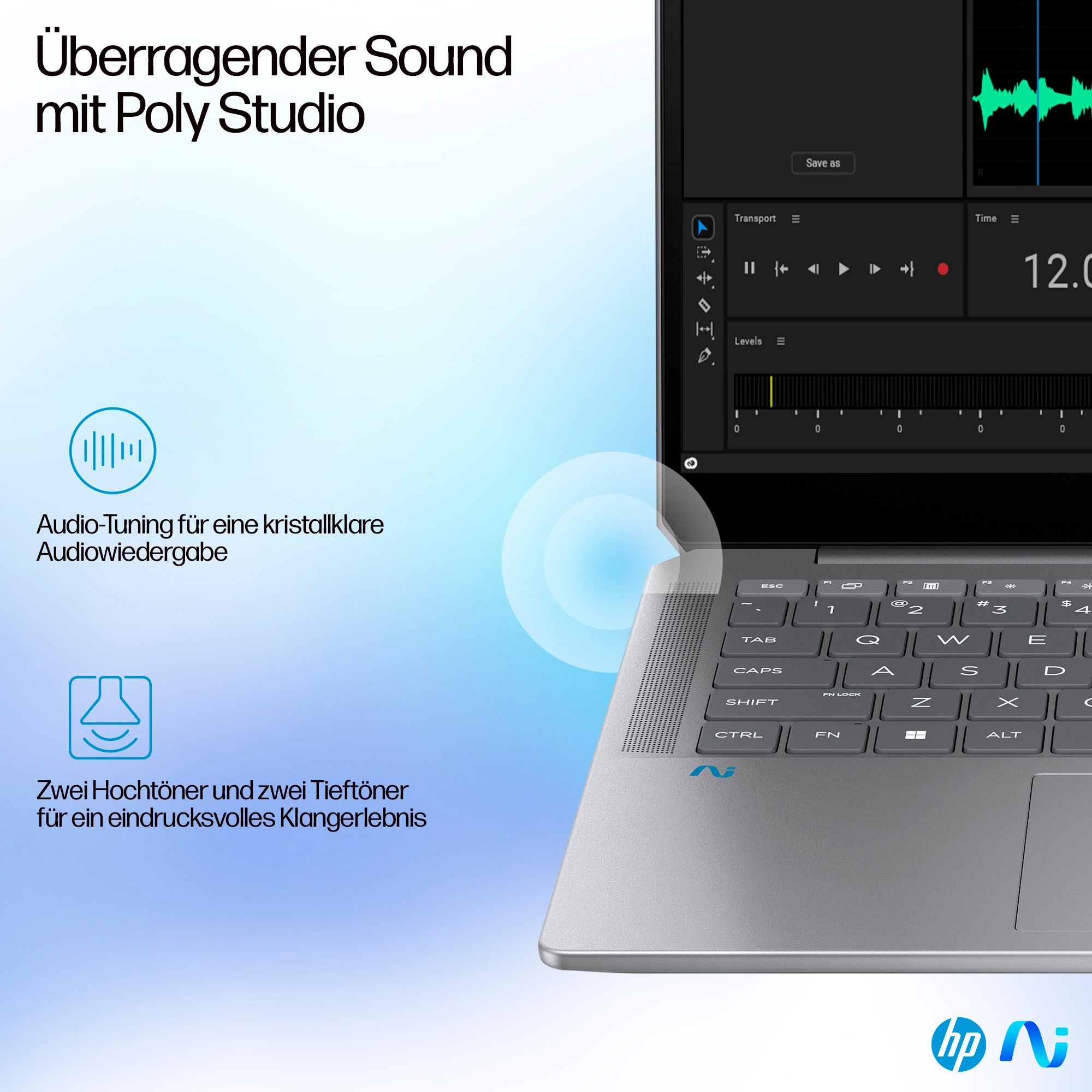 HP Convertible Notebook »OmniBook Ultra 14-fd0099ng«, 35,6 cm, / 14 Zoll, AMD, Ryzen™ AI 9, Radeon 890M, 2000 GB SSD