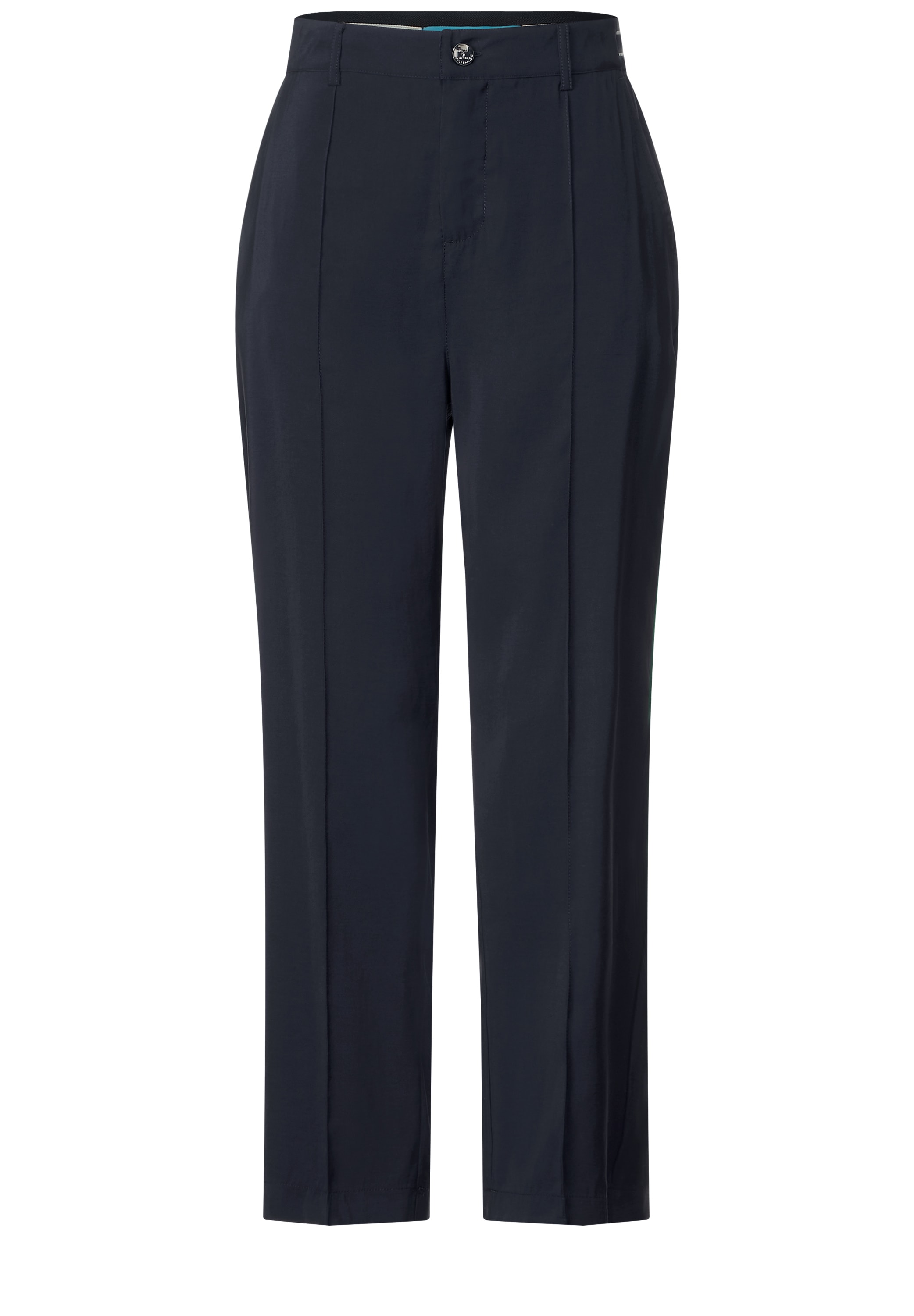 STREET ONE Chinohose, softer Materialmix