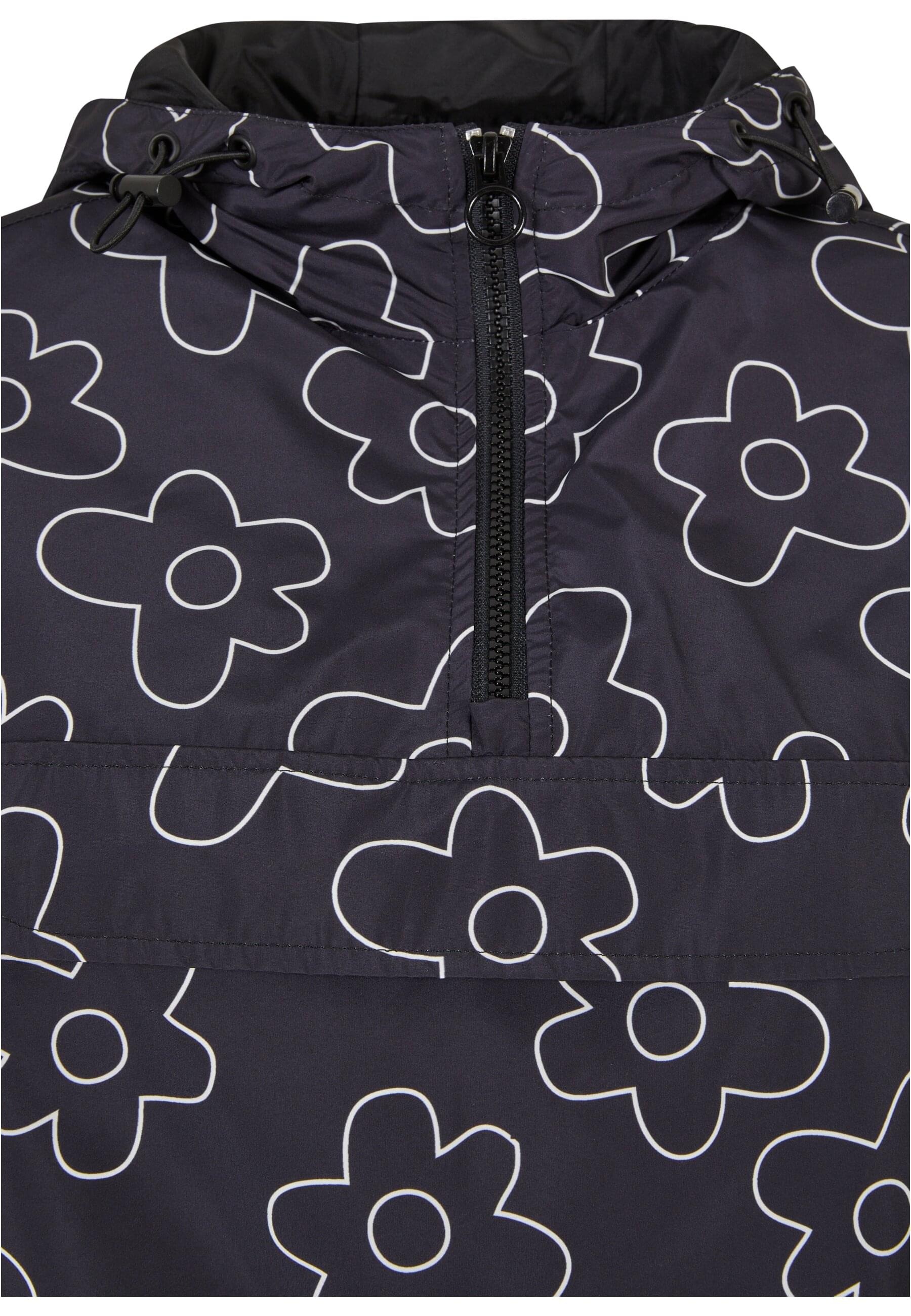 URBAN CLASSICS Allwetterjacke »Urban Classics Damen Ladies AOP Pullover Jacket«, (1 St.), mit Kapuze
