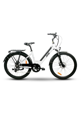 Jeep E-Bikes E-Bike »TLR 7021« 7 Gang Heckmotor 250...