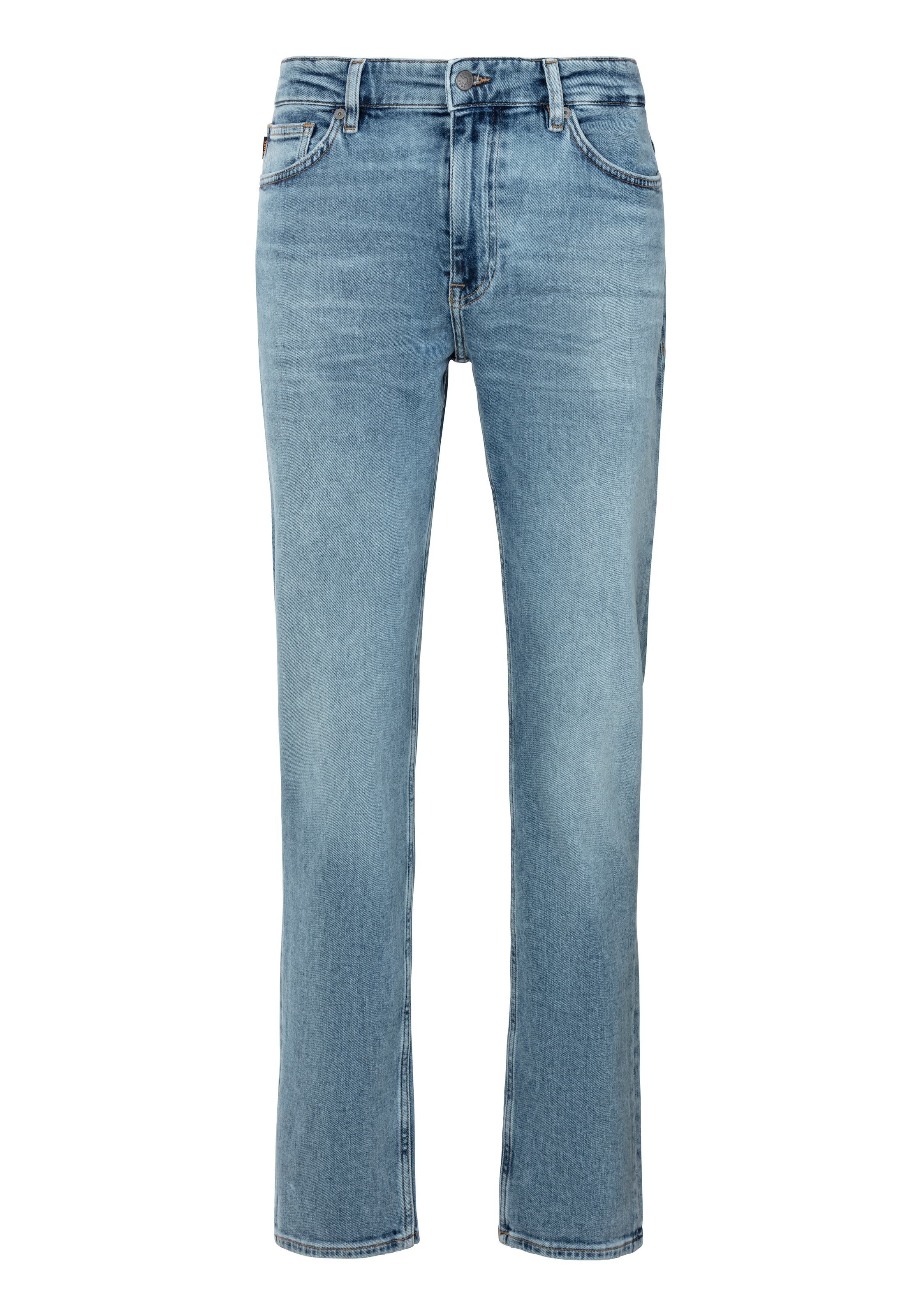 BOSS ORANGE Straight-Jeans "Delaware", mit Leder-Badge günstig online kaufen