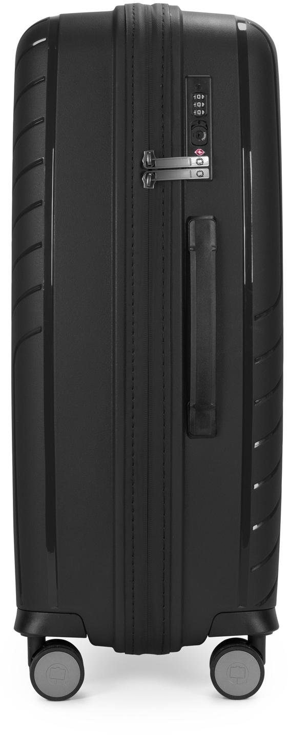 Hauptstadtkoffer Hartschalen-Trolley »TXL, 66 cm, schwarz«, 4 Rollen | BAUR