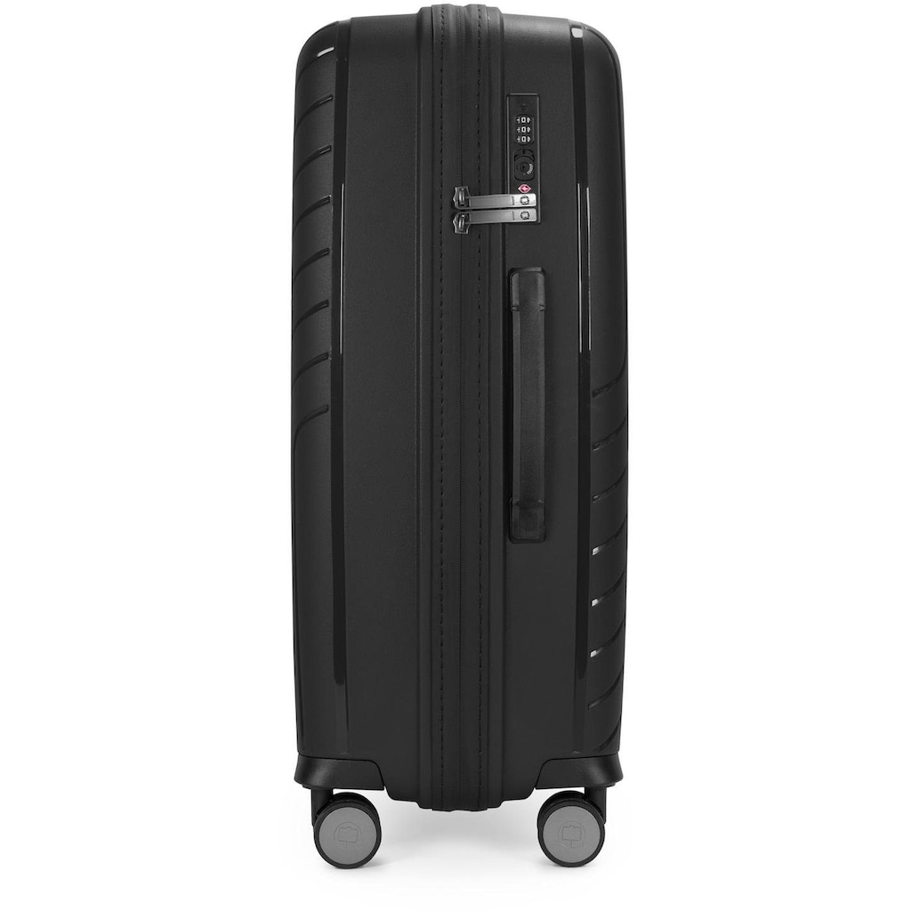 Hauptstadtkoffer Hartschalen-Trolley »TXL, 66 cm, schwarz«, 4 Rollen