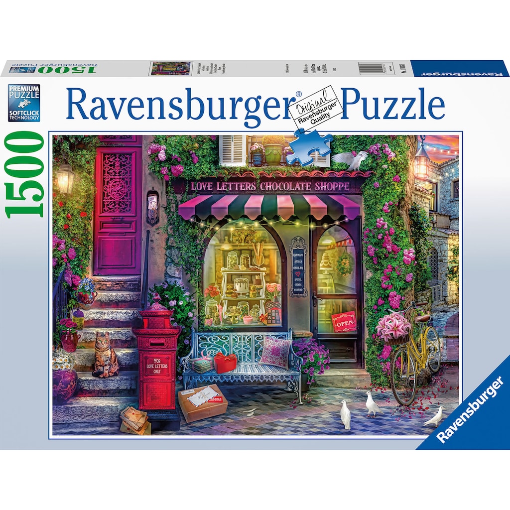 Ravensburger Puzzle »Liebesbriefe und Schokolade«