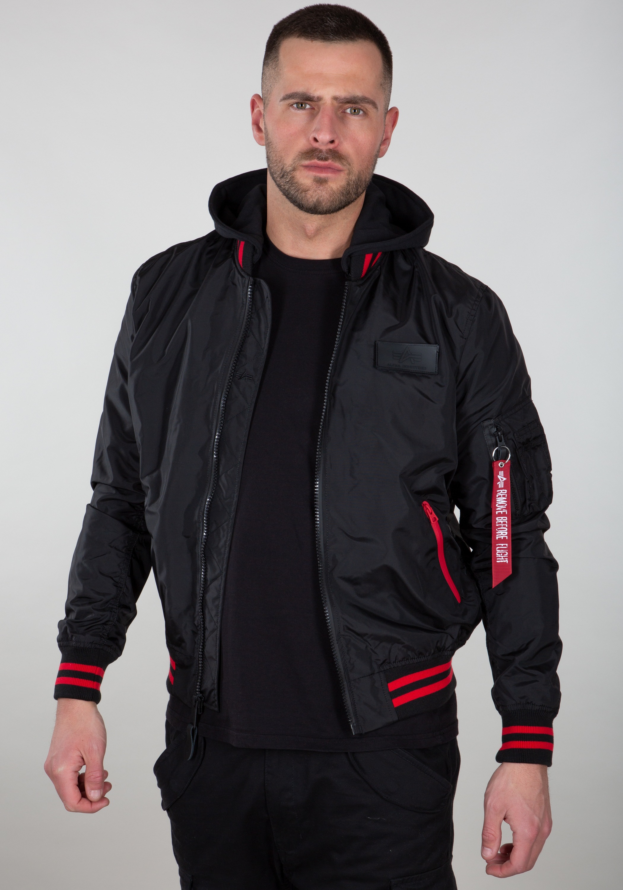 alpha industries -  Bomberjacke " Men - Flight Jackets MA-1 TT Hood Defense"