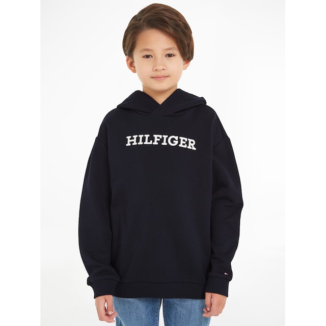 Tommy Hilfiger Kapuzensweatshirt »U MONOTYPE HOODIE«, mit Logo-Stickerei  auf der Brust kaufen | BAUR