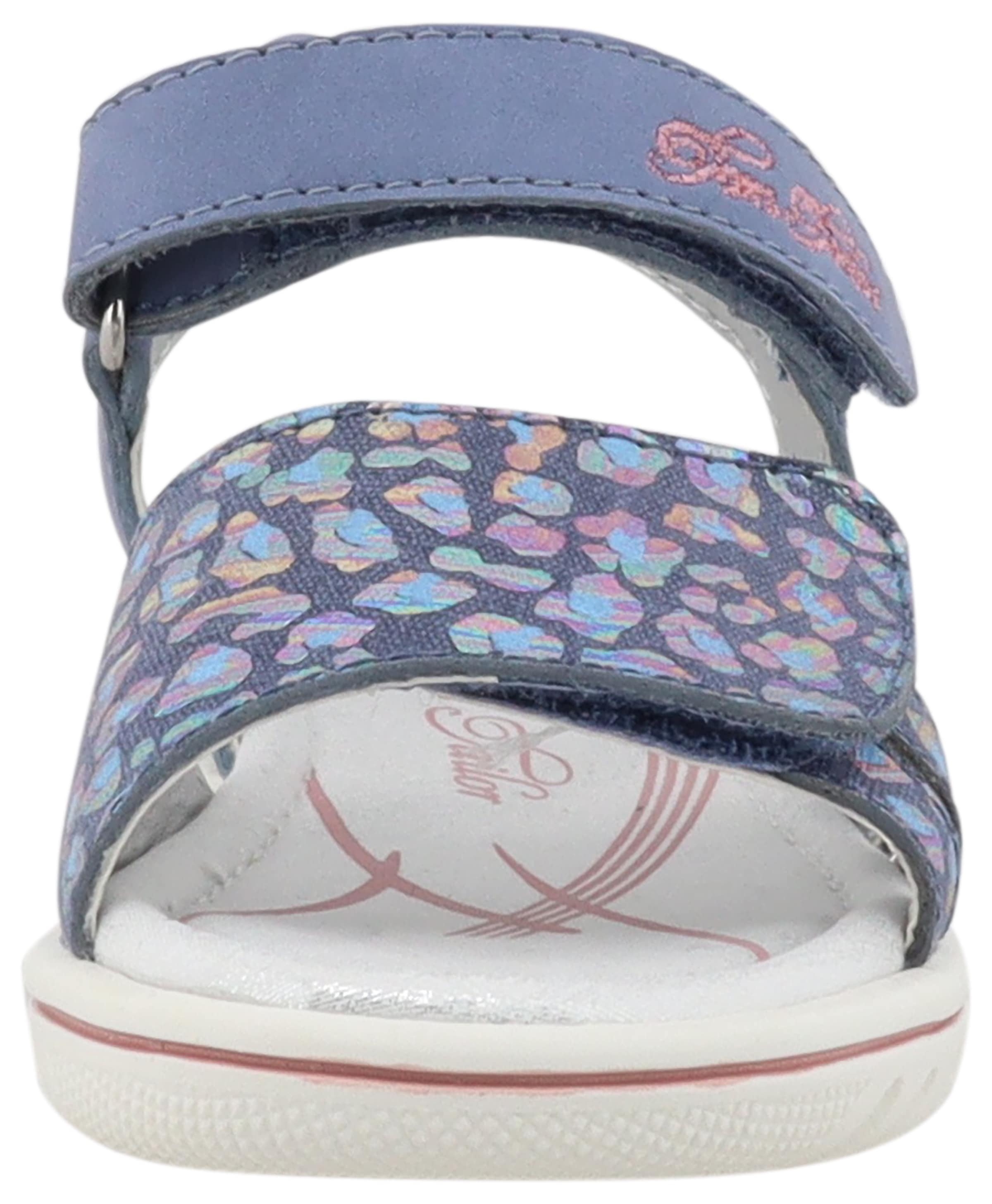 TOM TAILOR Sandale, Sommerschuh, Klettschuh, Kinderschuh mit bunten Drucken