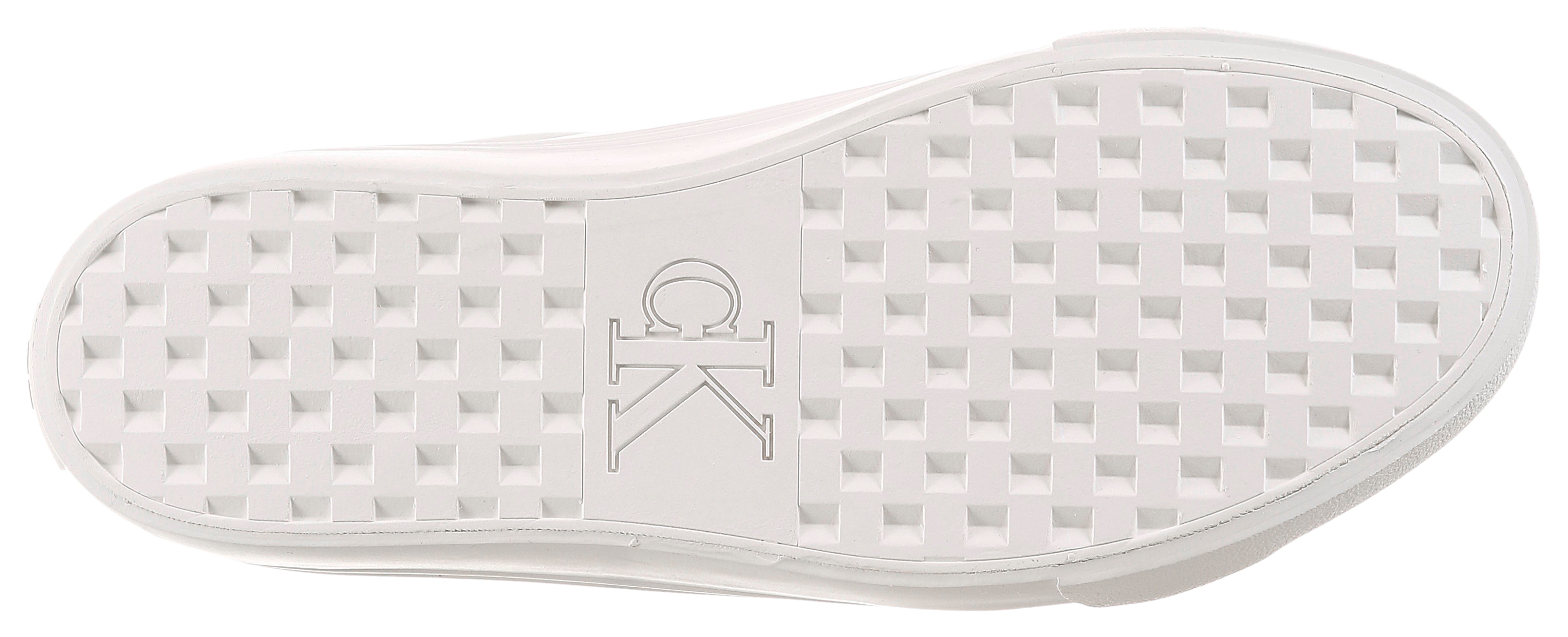 Thumbnail - Calvin Klein Plateausneaker "VULC FLATFORM LACEUP LOW LTH" Schnürschuh, Halbschuh, Freizeitschuh mit seitlichem Logoschr...