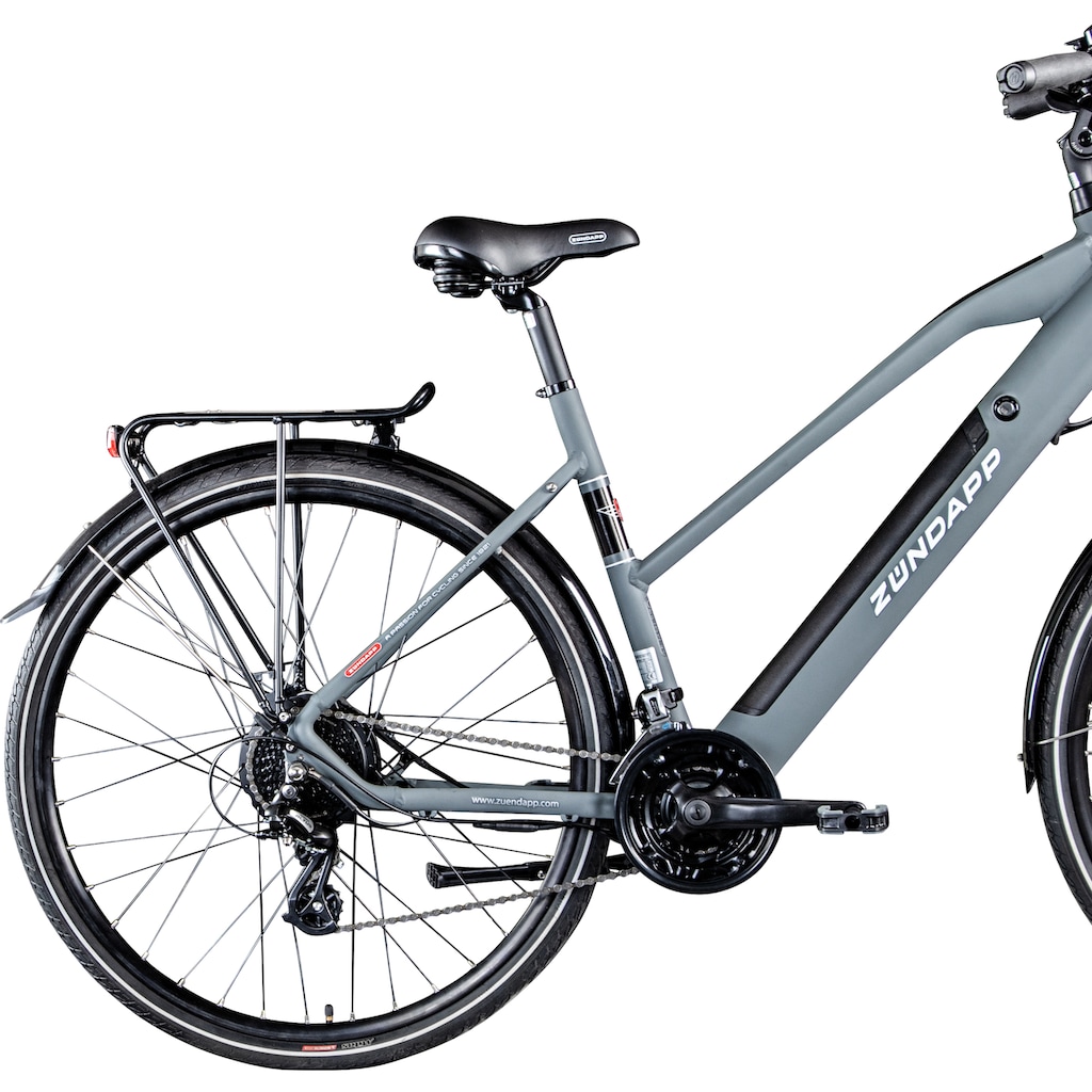 Zündapp E-Bike »Z810«, 24 Gang, Shimano, Altus RD-M310, Heckmotor 250 W