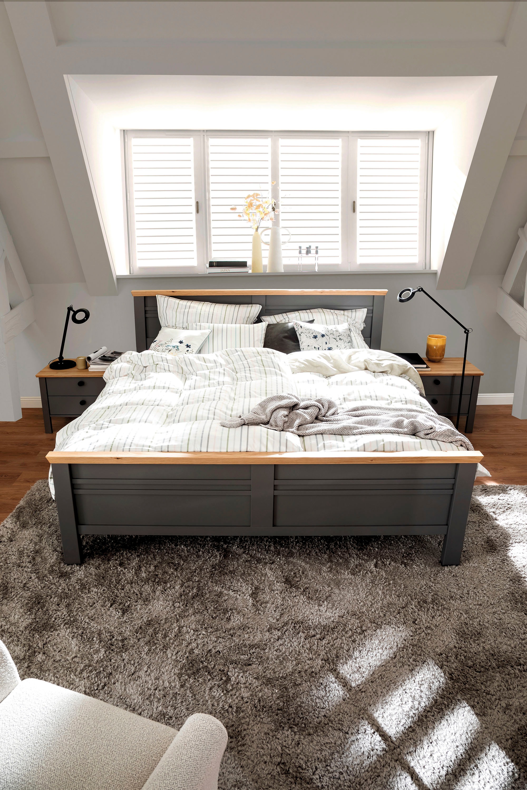 SCHÖNER WOHNEN-Kollektion Bettwäsche "Happy" 2 Stk. tlg. Satin Qualität günstig online kaufen