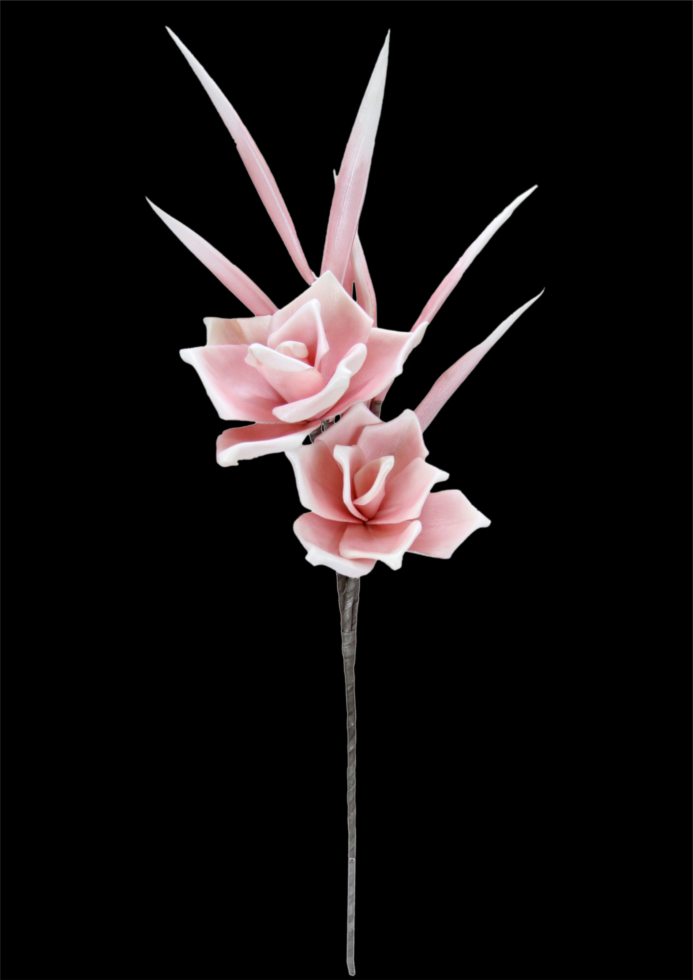 I.GE.A. Kunstblume »Softschaum-Rose«, Rosenzweig