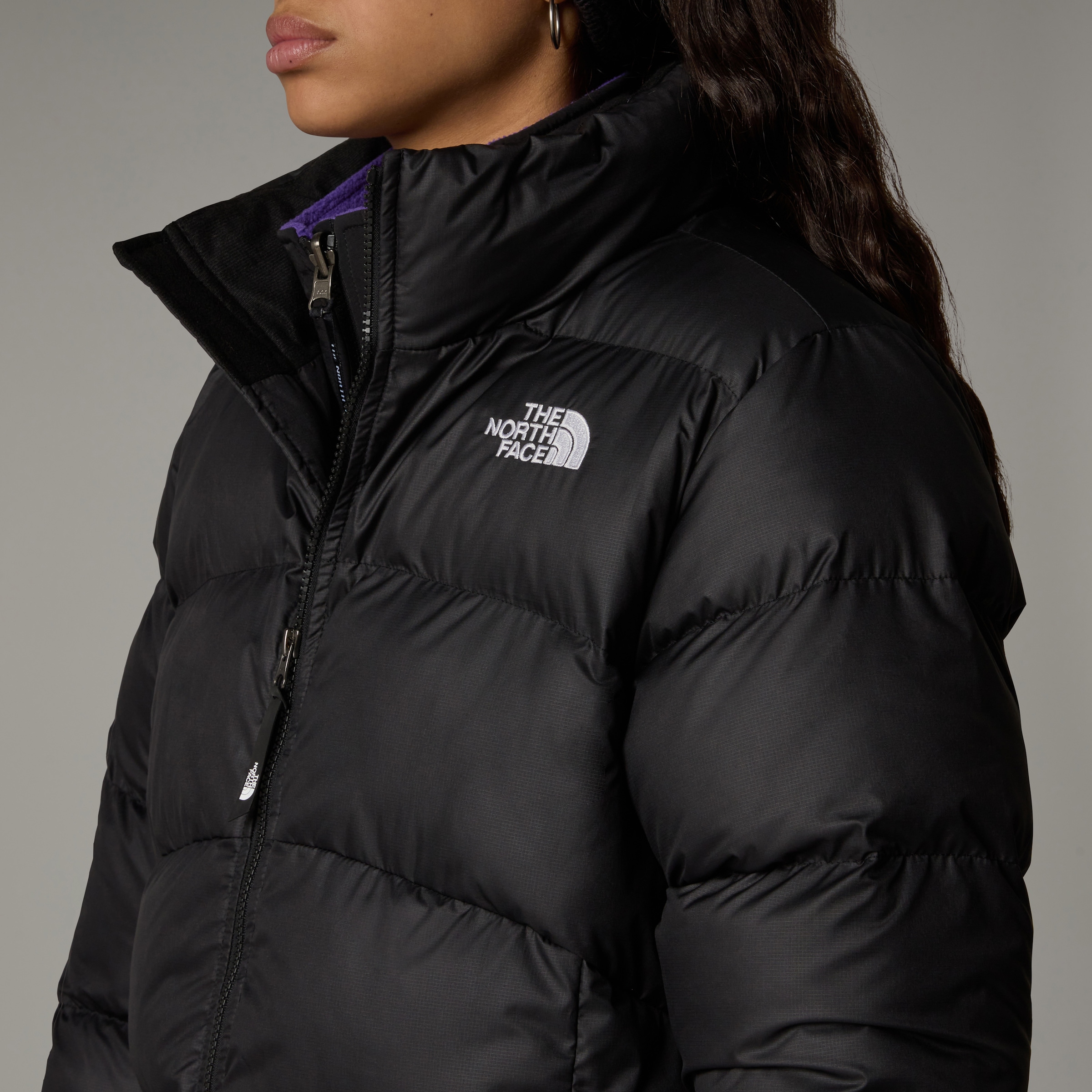 The North Face Steppmantel »W SAIKURU PARKA«, (1 tlg.), Retro-Stil, isolierend, wetterfest