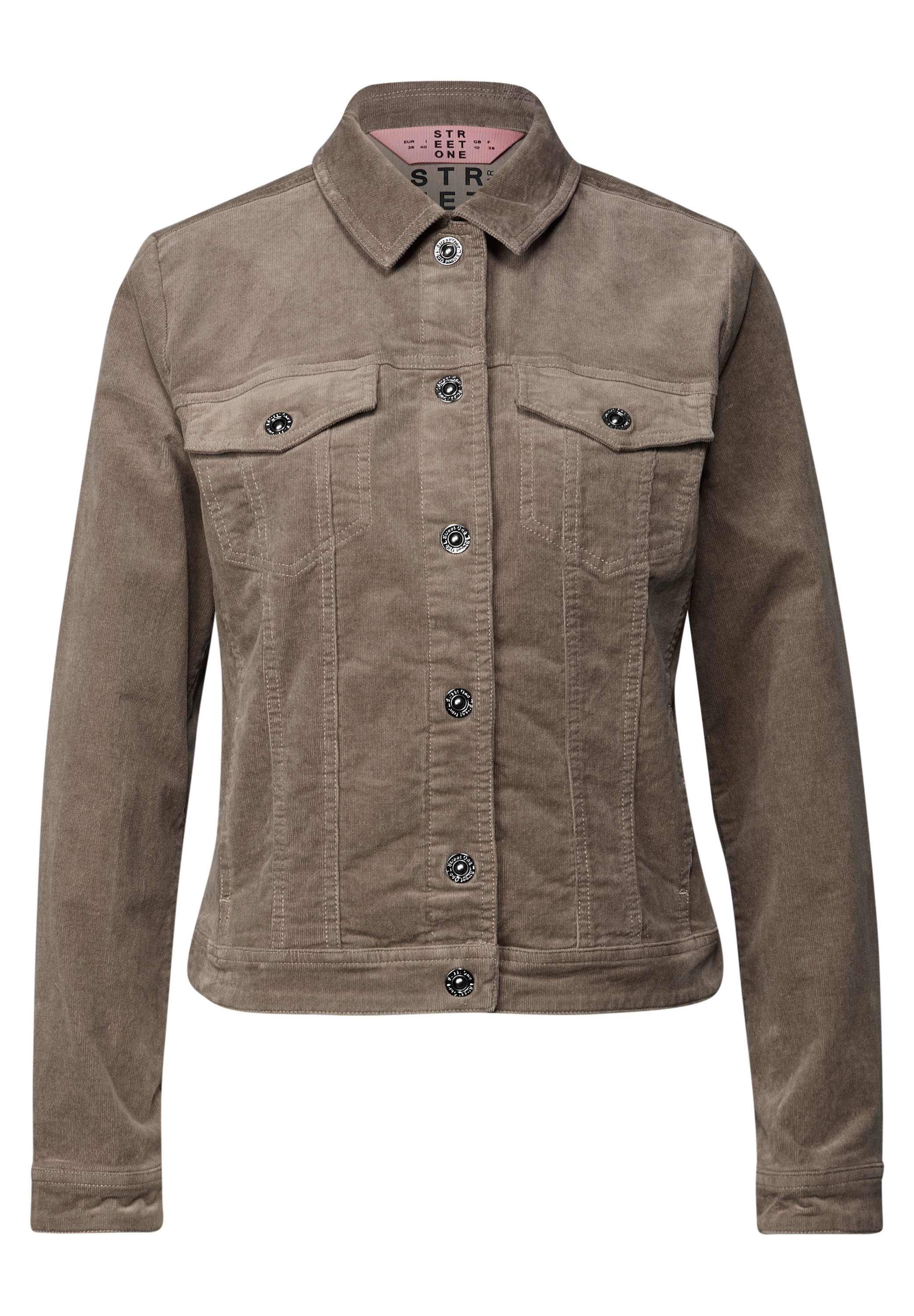 STREET ONE Cordjacke, ohne Kapuze, in Cord-Optik