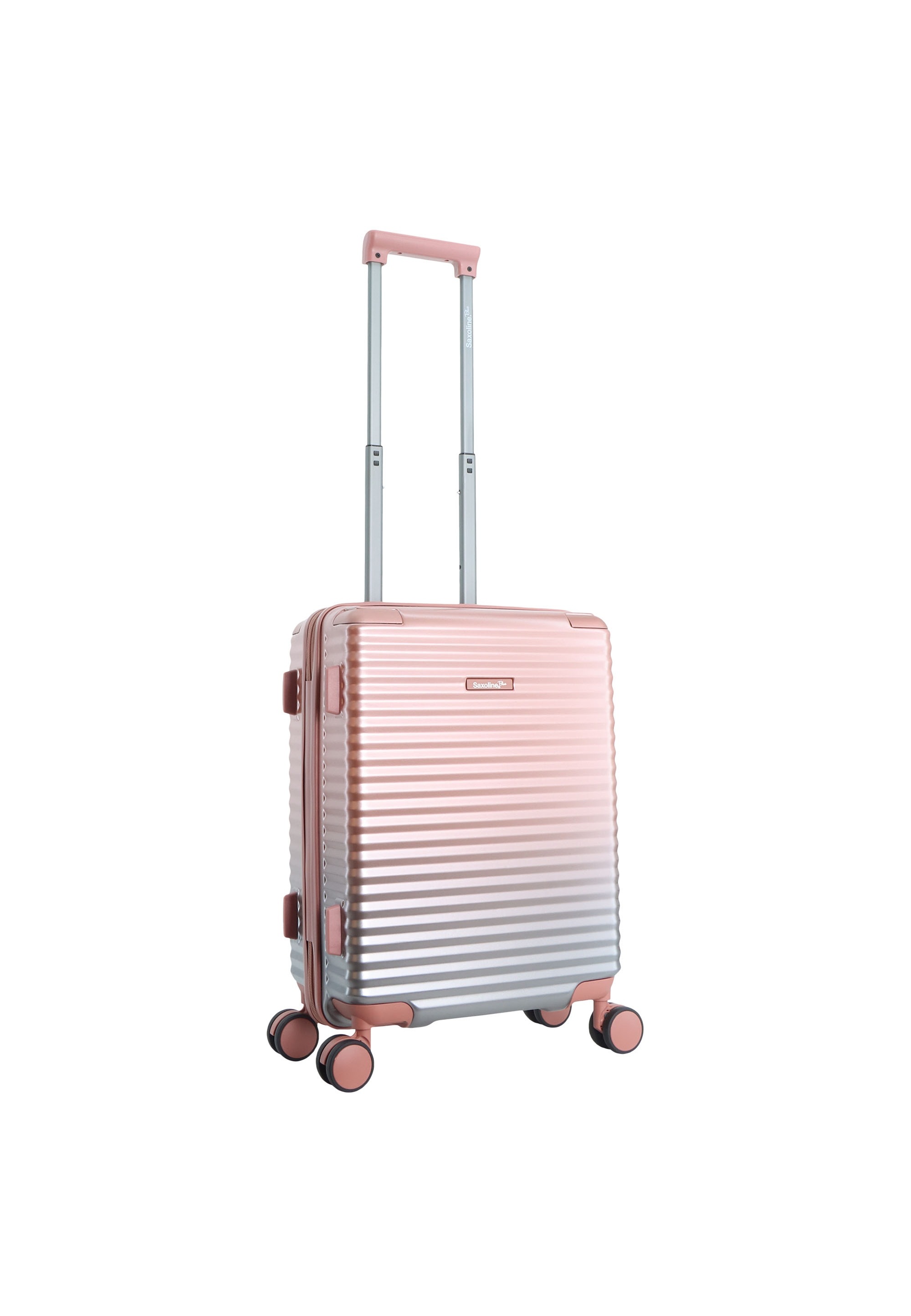 Saxoline® Koffer »Elite«, mit Trolleysystem aus Halbaluminium
