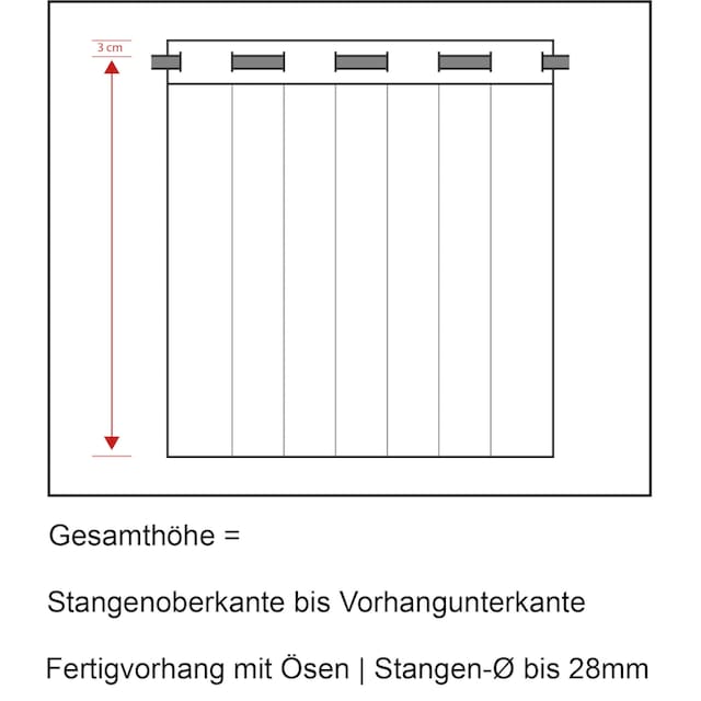 Neutex for you! Vorhang »ALLURE-NXFR148«, (1 St.), halbtransparent,  Polyester, unifarben, Strukturmuster, clean, nach Maß | BAUR