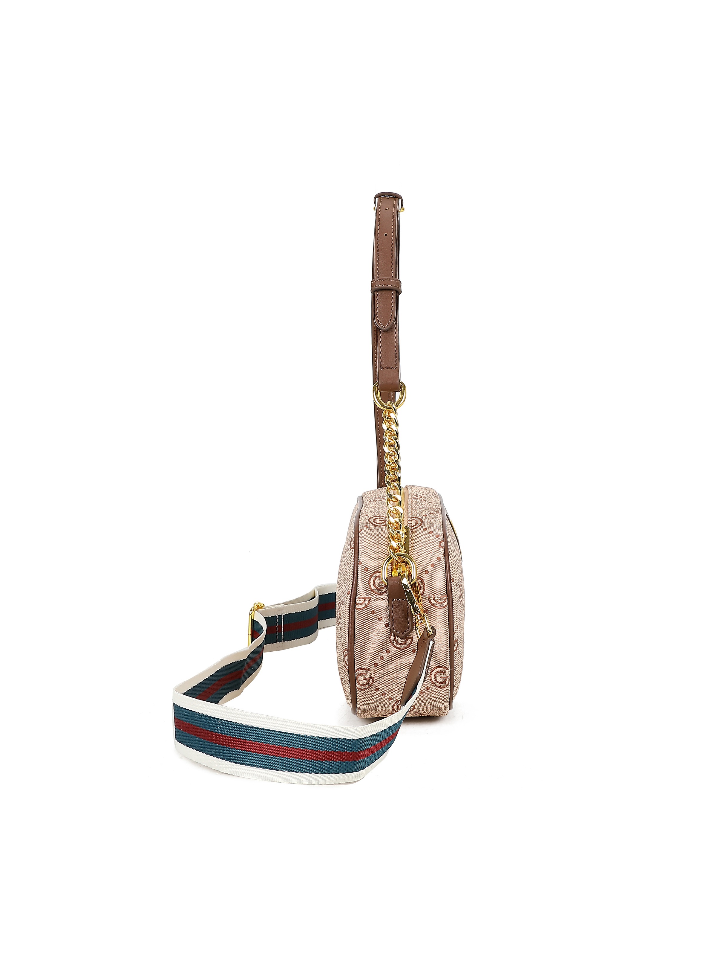 GABRIELLA G By Gabriella Gucci Umhängetasche »VALENCIA« Damen Handtasche, Schultertasche mit modischen Kontrastbesätzen