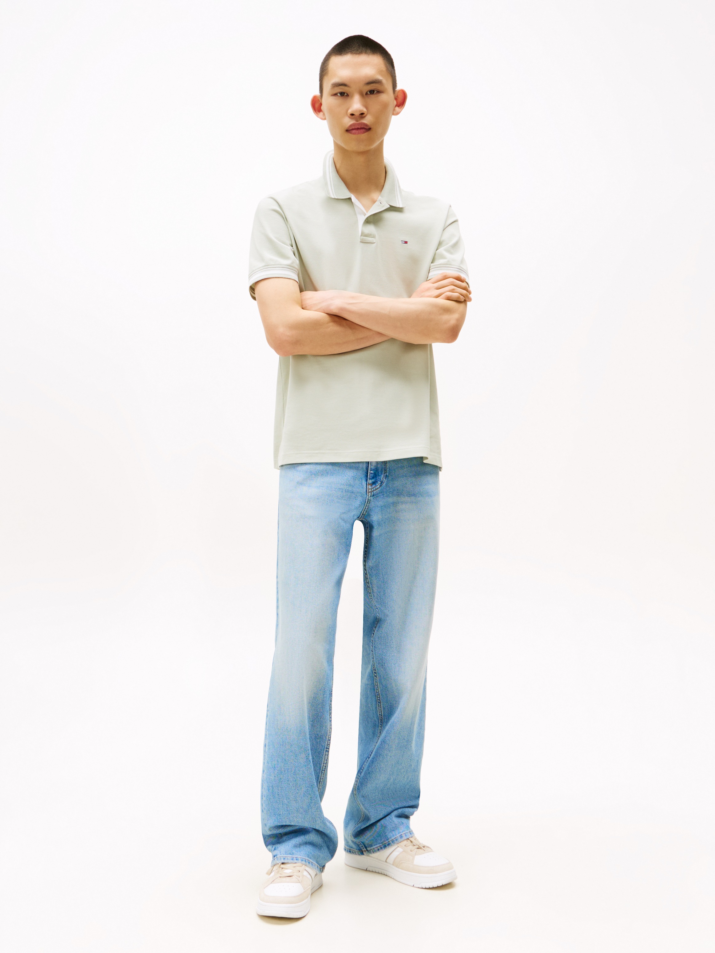 Tommy Jeans Poloshirt »TJM REG TIPPED POLO EXT«, Mit Rundhalsausschnitt