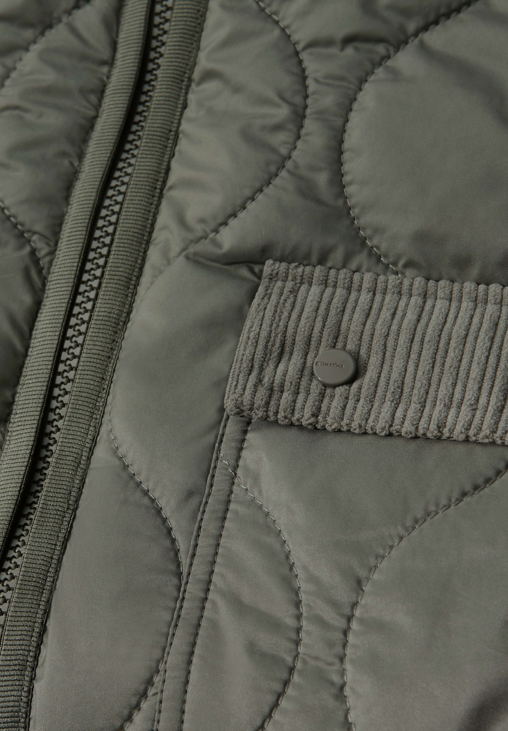 STREET ONE STUDIO Steppjacke mit Kapuze mit Kapuze mit Tunnelzugband