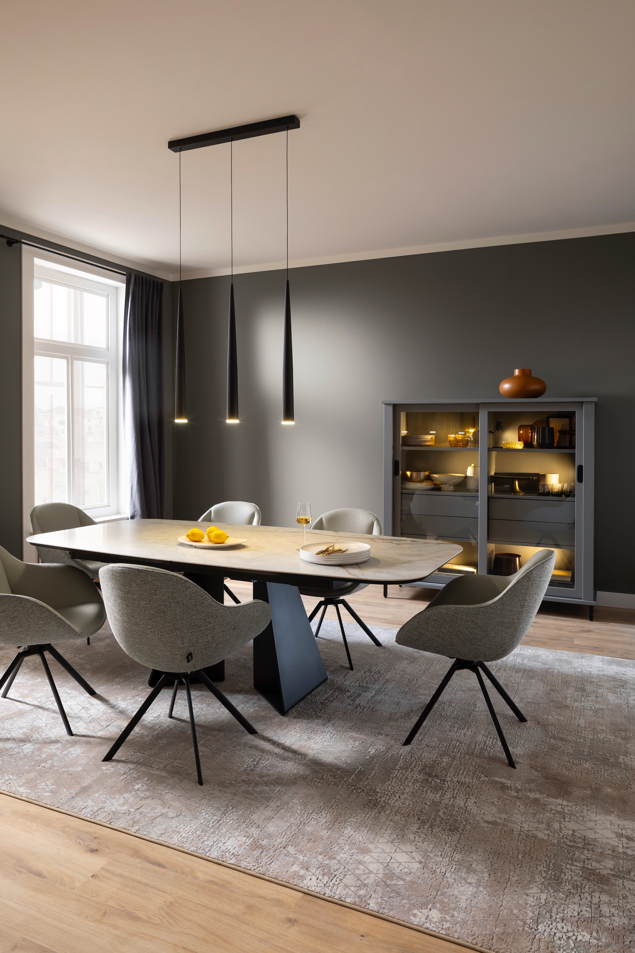 SCHÖNER WOHNEN-Kollektion Teppich »Vision 211« rechteckig 7 mm Höhe Viskoseteppich mit Glanz, Wohnzimmer