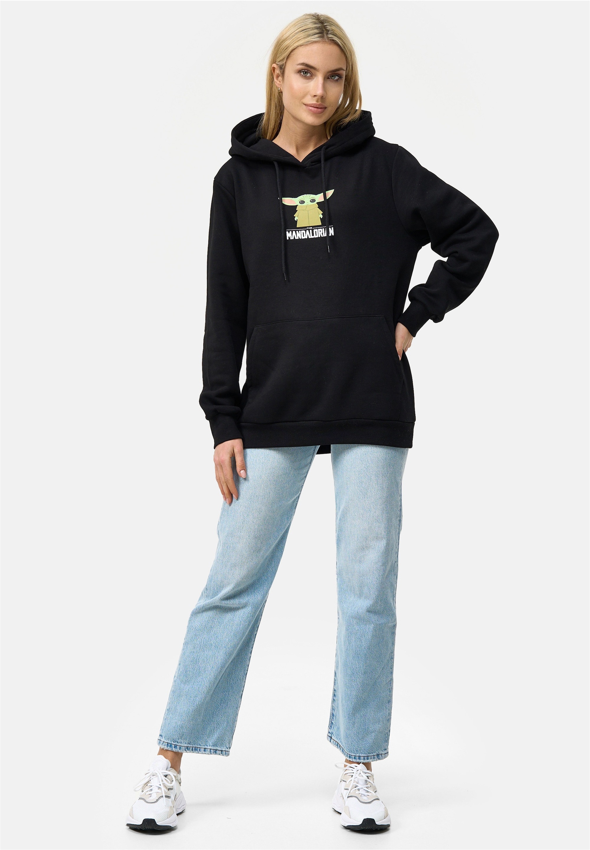 Recovered Kapuzensweatshirt "Star Wars The Mandalorian Baby Yoda", 1 Stk. i günstig online kaufen