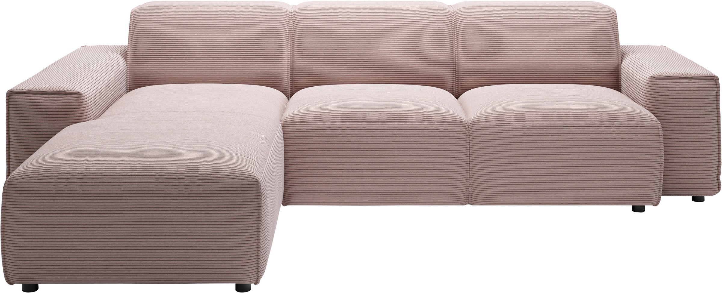 Home affaire Ecksofa "Glimminge L-Form auch in Breitcord, Feincord + Easy c günstig online kaufen